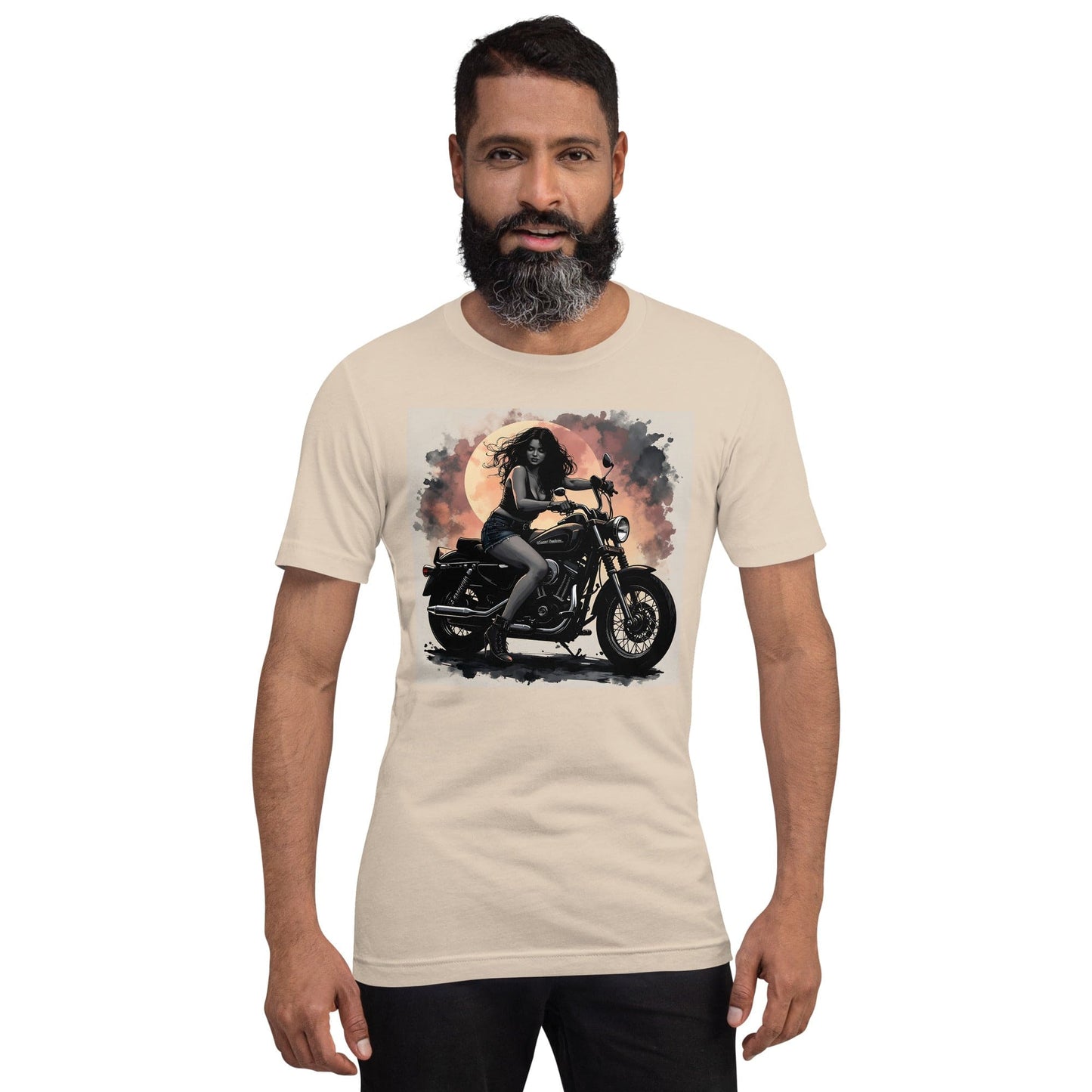 Ride Wild T-Shirt – Men’s Motorcycle Graphic Tee | ccanvas - Men’s T-Shirt | Ccanvas