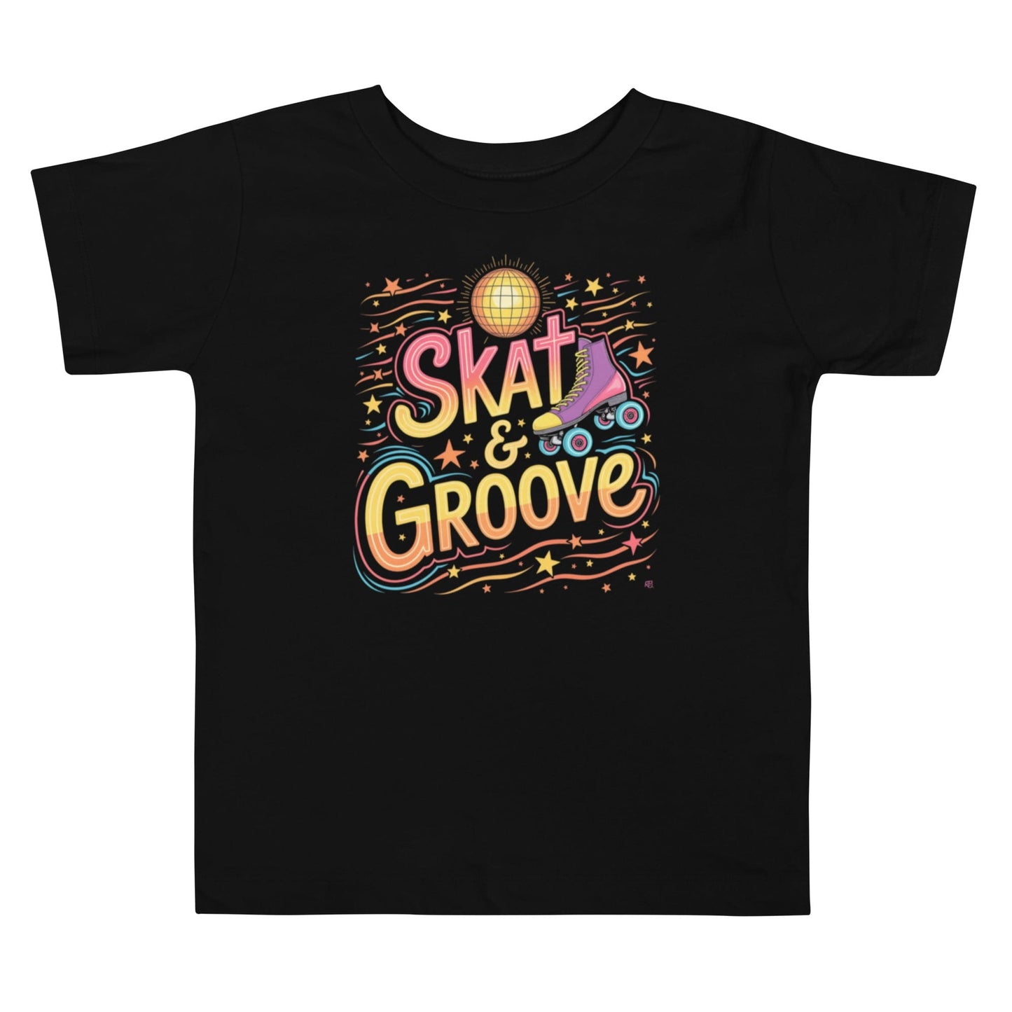 Skate & Groove Kids T-Shirt – Retro Roller Disco Tee for Boys & Girls | ccanvas - Toddler T-Shirts | Ccanvas