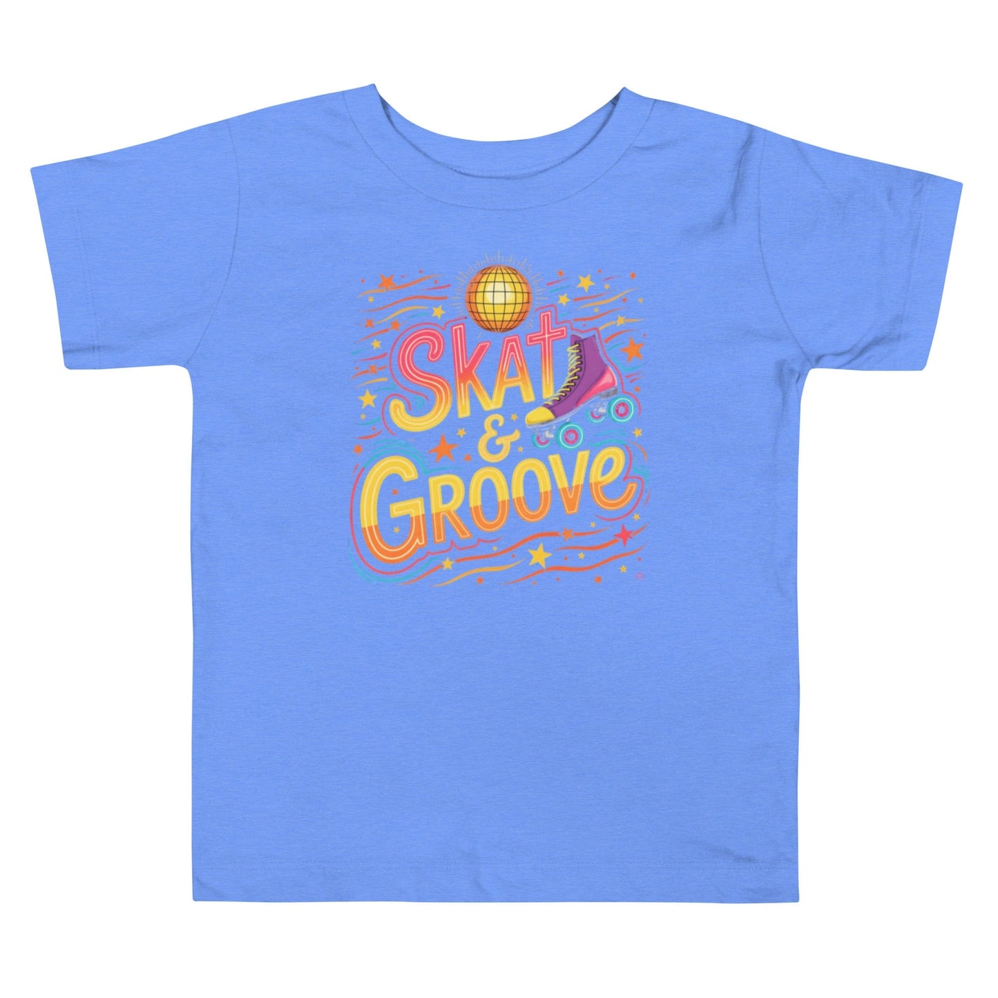 Skate & Groove Kids T-Shirt – Retro Roller Disco Tee for Boys & Girls | ccanvas - Toddler T-Shirts | Ccanvas