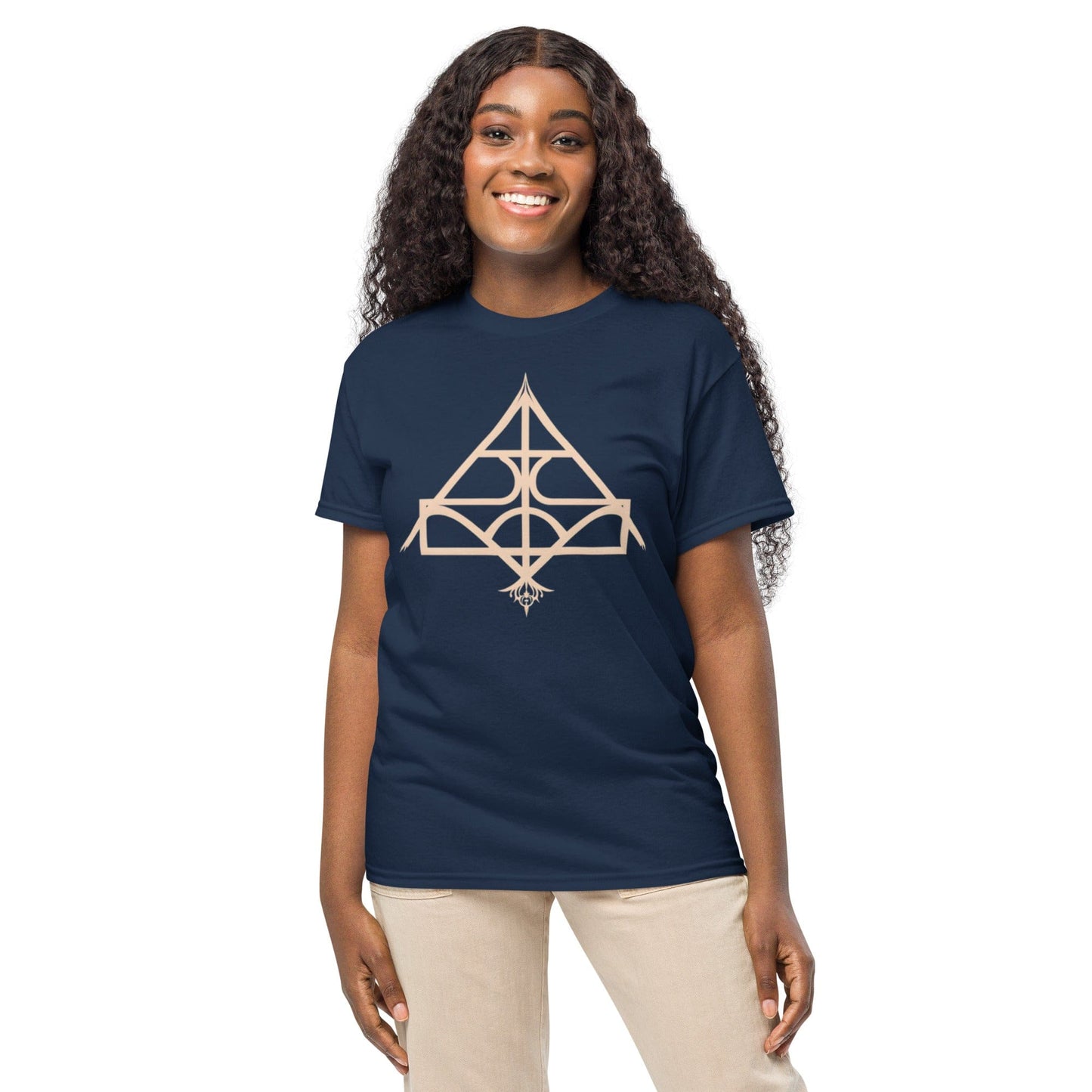 Sacred Geometry Streetwear T-Shirt – Abstract Symbolic Design | ccanvas - Unisex Graphic T-Shirt | Ccanvas