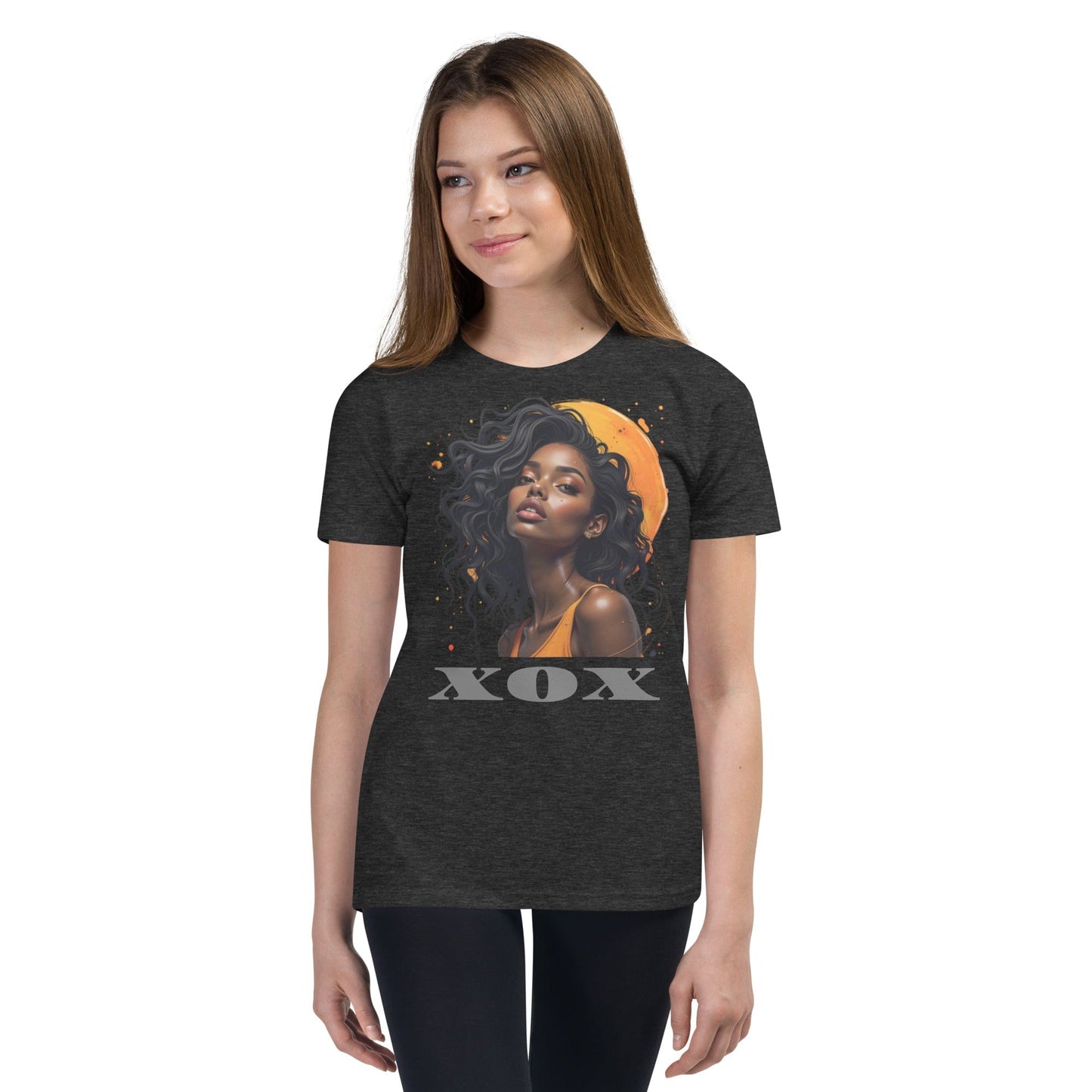 XOX Afro Queen T-Shirt – Bold Empowerment Tee with Melanin Art | ccanvas - Women’s T-Shirts | Ccanvas
