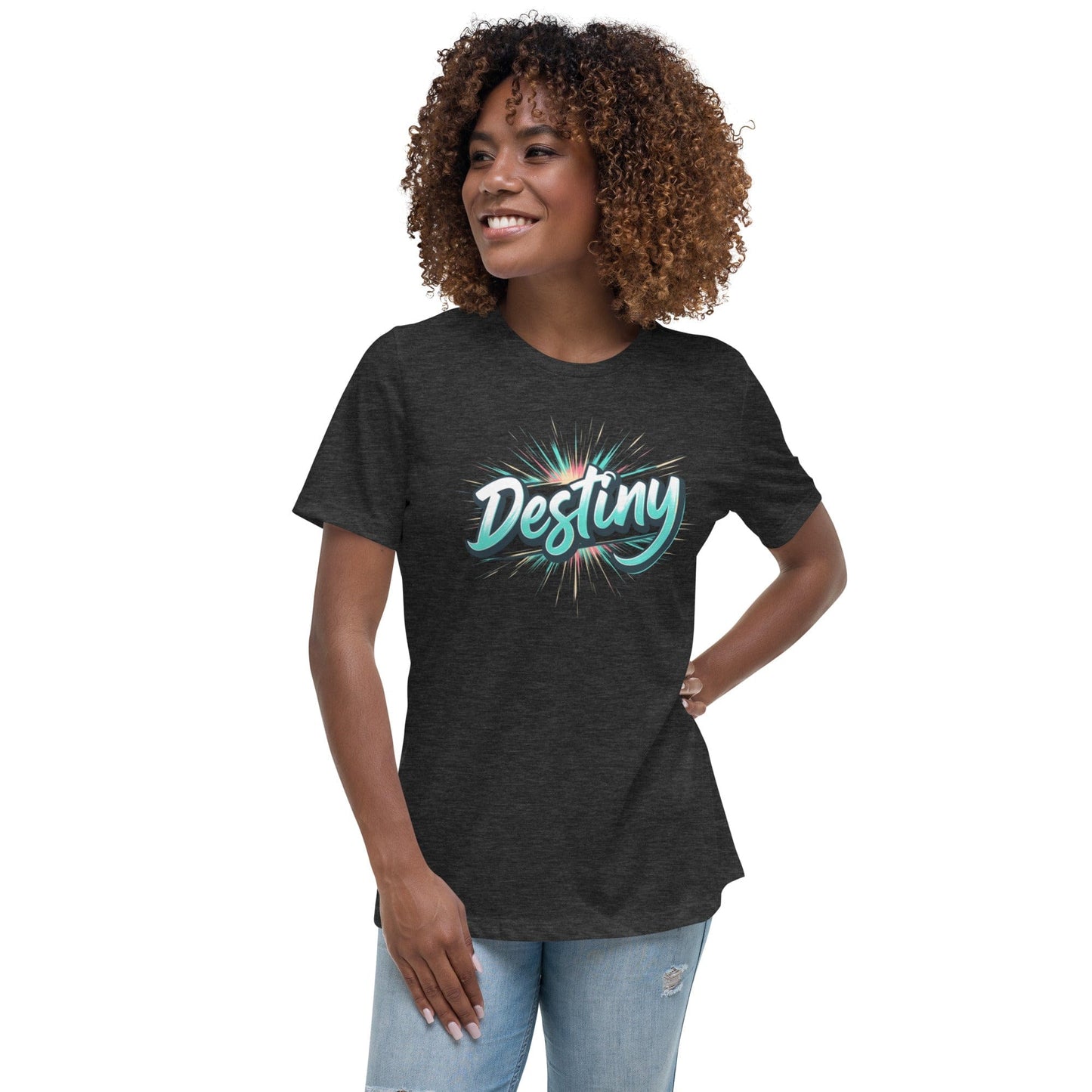 Destiny Inspirational Graphic T-Shirt for Women – Motivational Streetwear | ccanvas - T-Shirt | Ccanvas