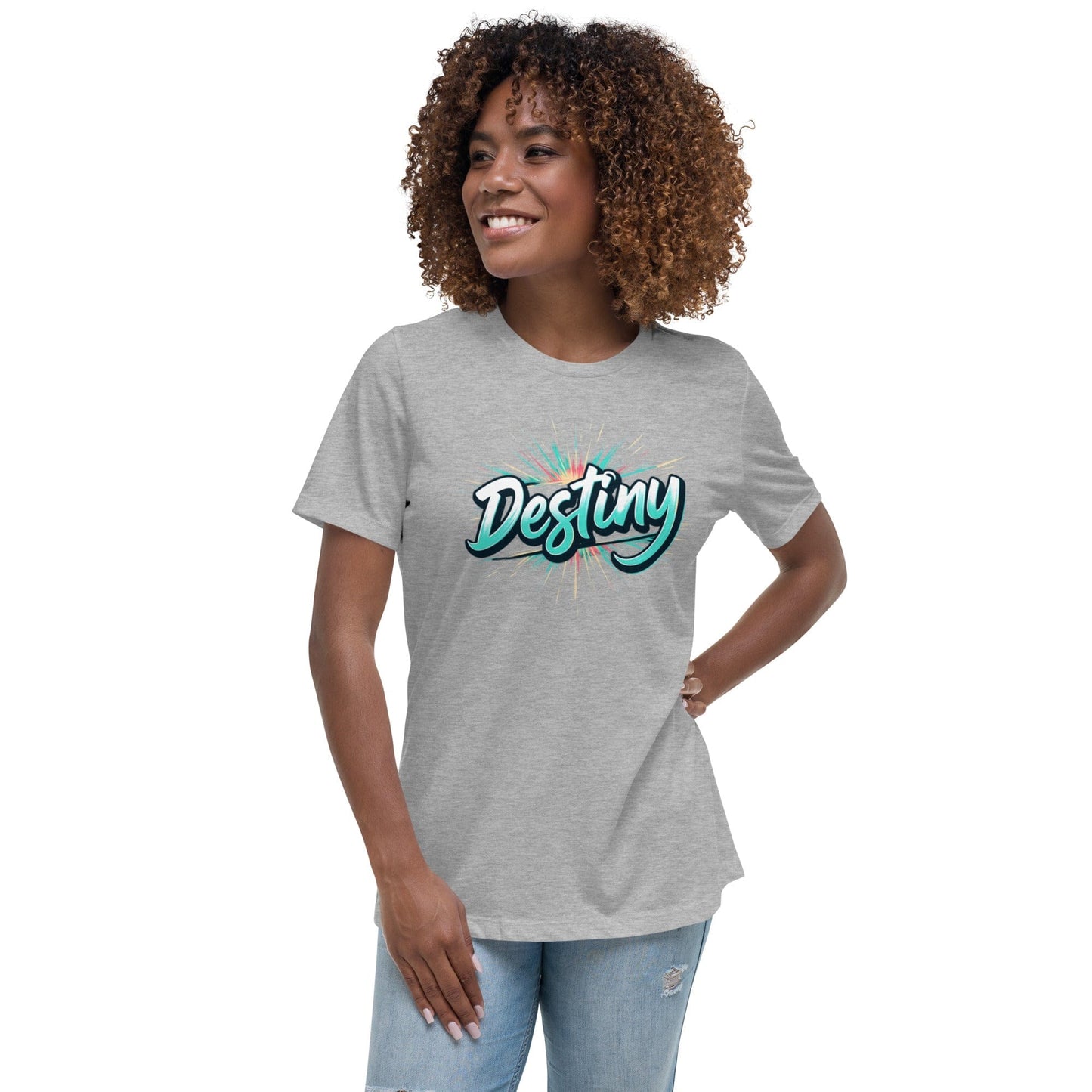 Destiny Inspirational Graphic T-Shirt for Women – Motivational Streetwear | ccanvas - T-Shirt | Ccanvas