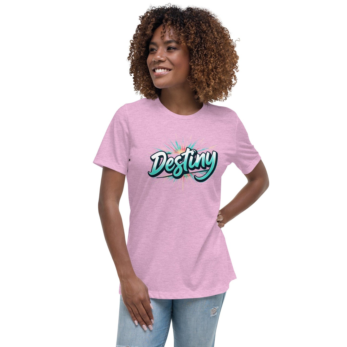 Destiny Inspirational Graphic T-Shirt for Women – Motivational Streetwear | ccanvas - T-Shirt | Ccanvas