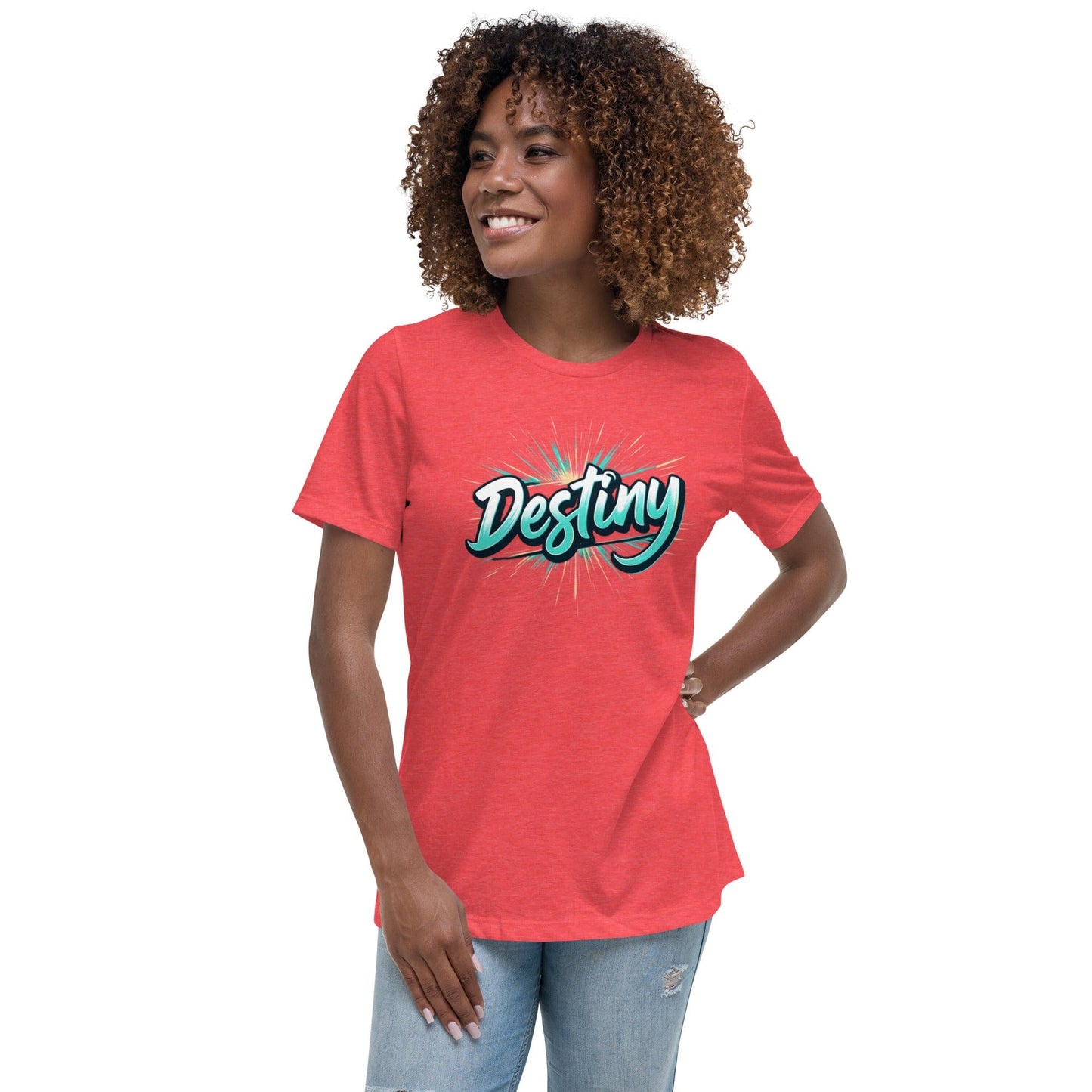 Destiny Inspirational Graphic T-Shirt for Women – Motivational Streetwear | ccanvas - T-Shirt | Ccanvas