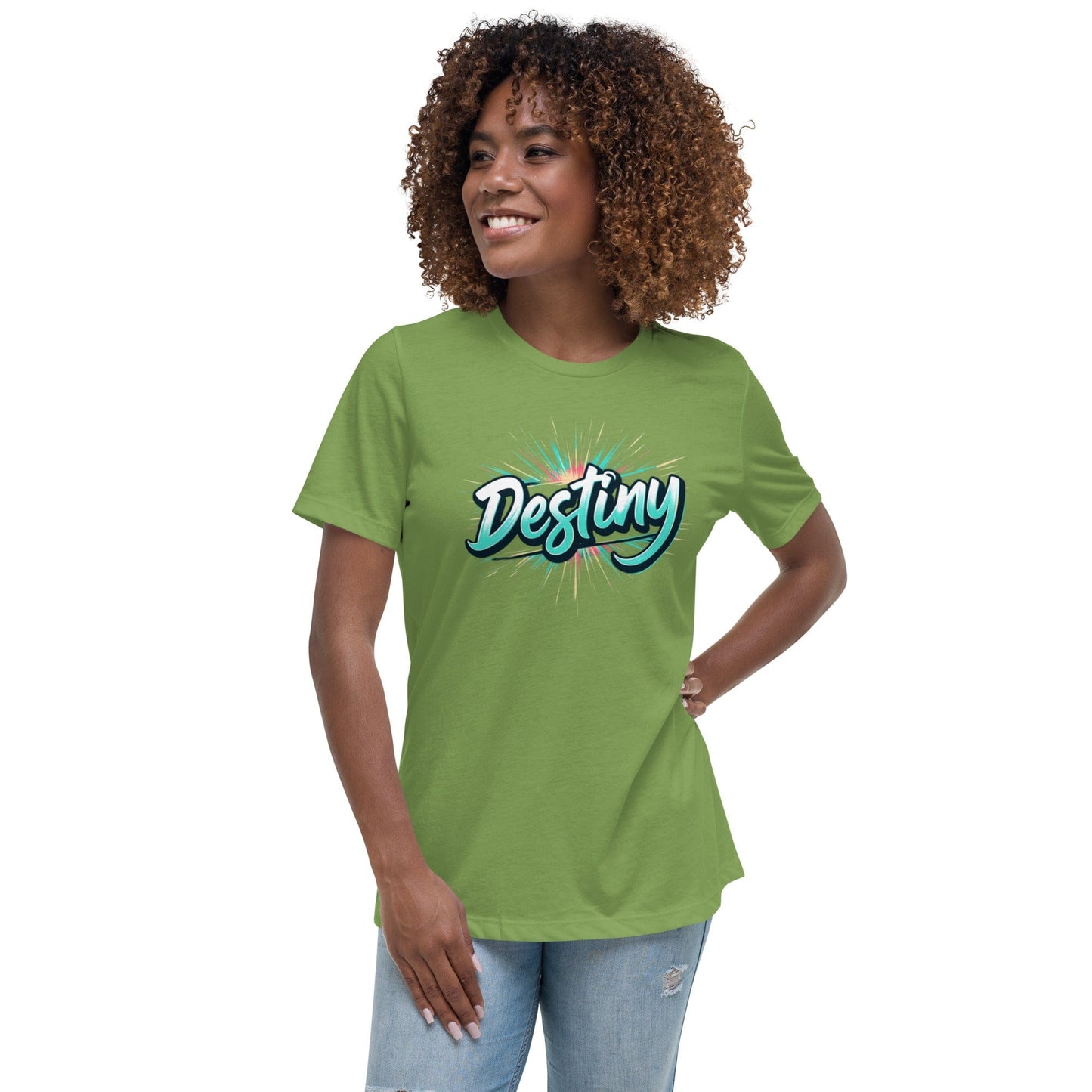 Destiny Inspirational Graphic T-Shirt for Women – Motivational Streetwear | ccanvas - T-Shirt | Ccanvas