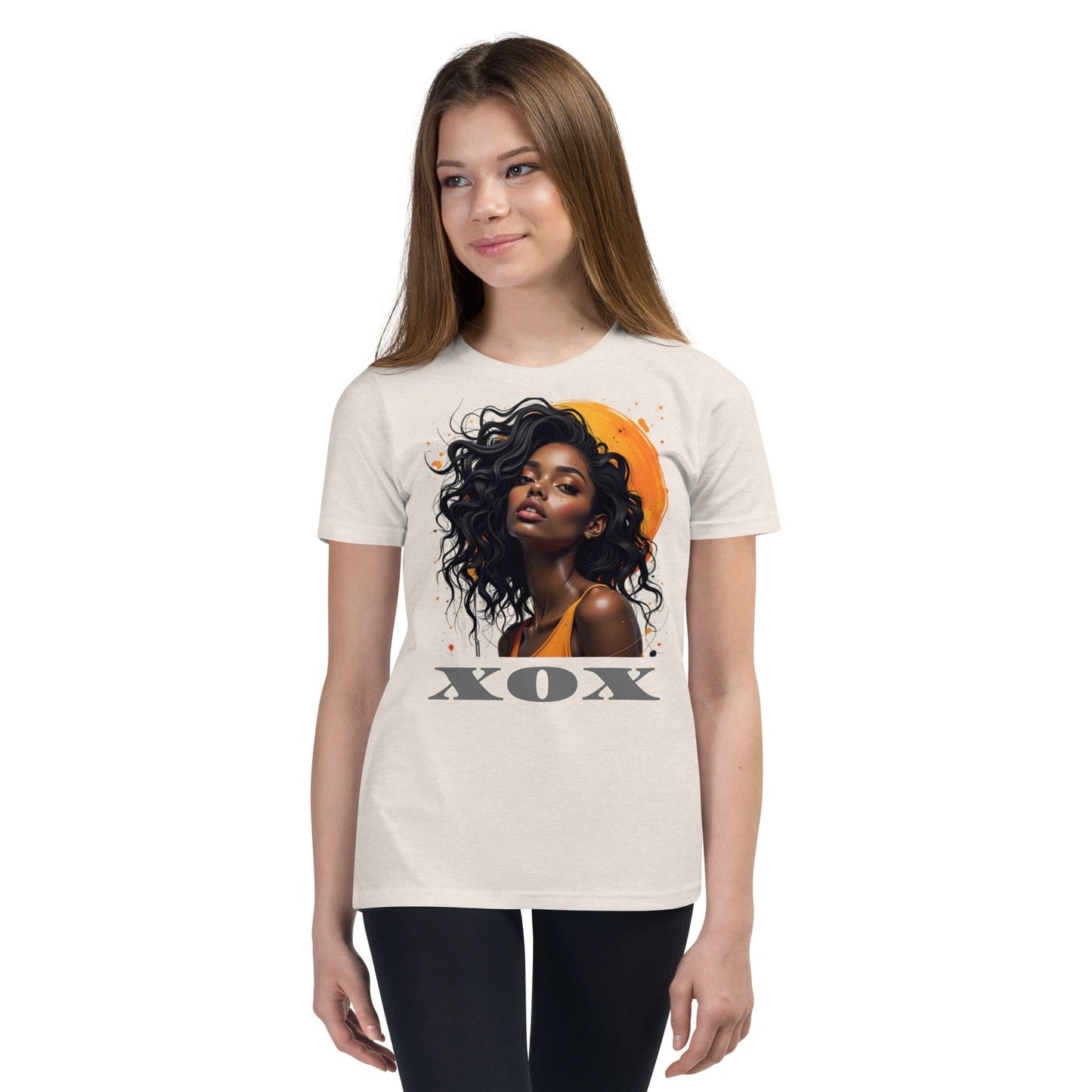 XOX Afro Queen T-Shirt – Bold Empowerment Tee with Melanin Art | ccanvas - Women’s T-Shirts | Ccanvas