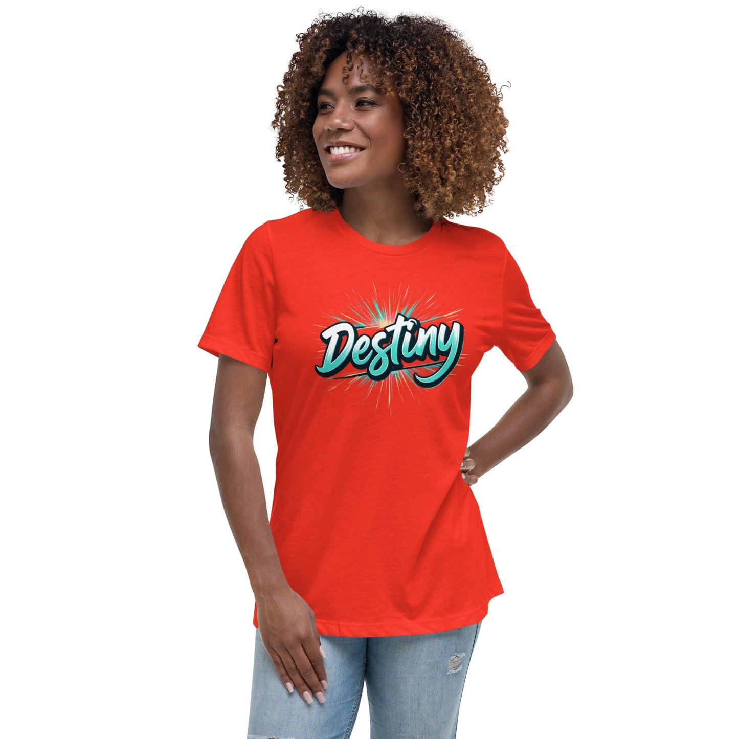 Destiny Inspirational Graphic T-Shirt for Women – Motivational Streetwear | ccanvas - T-Shirt | Ccanvas