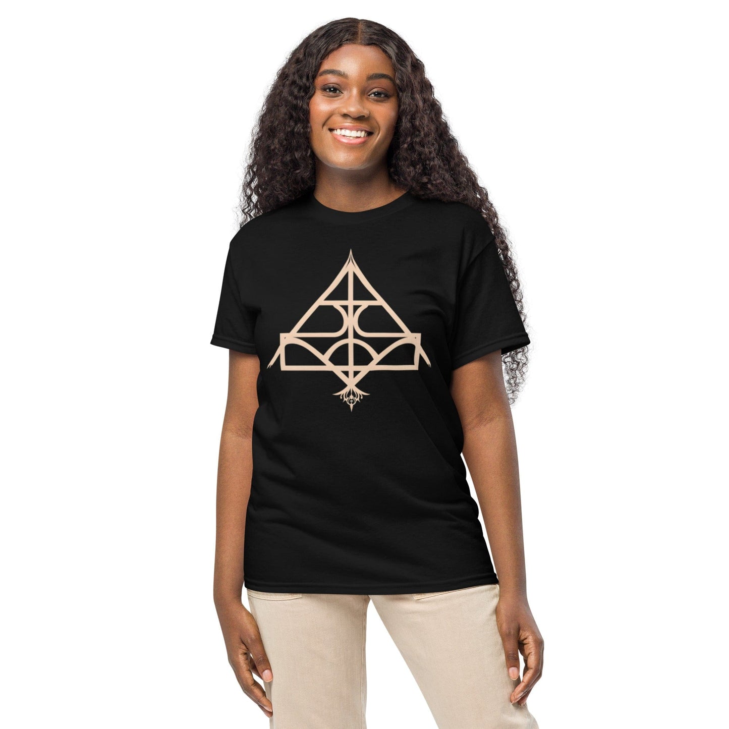 Sacred Geometry Streetwear T-Shirt – Abstract Symbolic Design | ccanvas - Unisex Graphic T-Shirt | Ccanvas