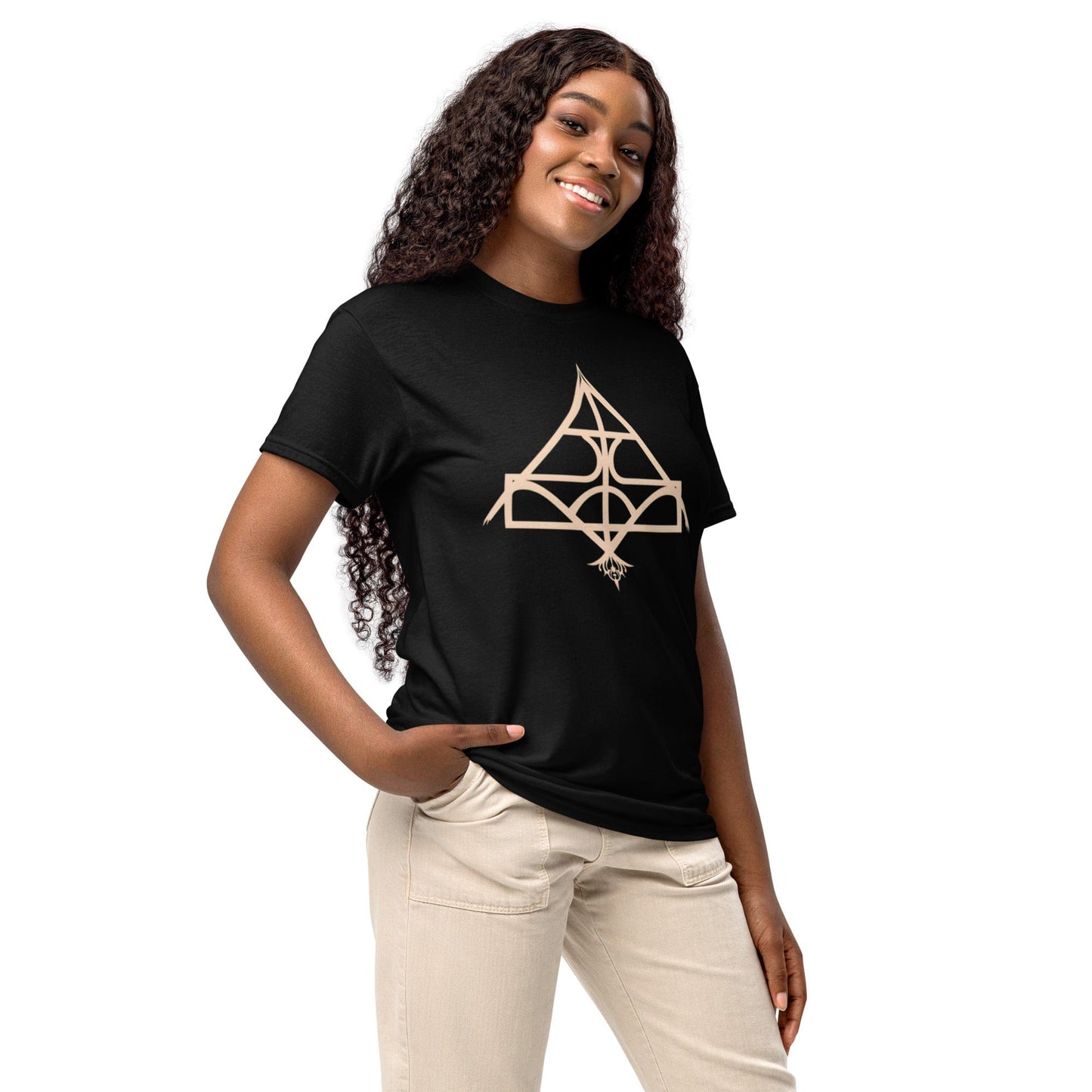Sacred Geometry Streetwear T-Shirt – Abstract Symbolic Design | ccanvas - Unisex Graphic T-Shirt | Ccanvas