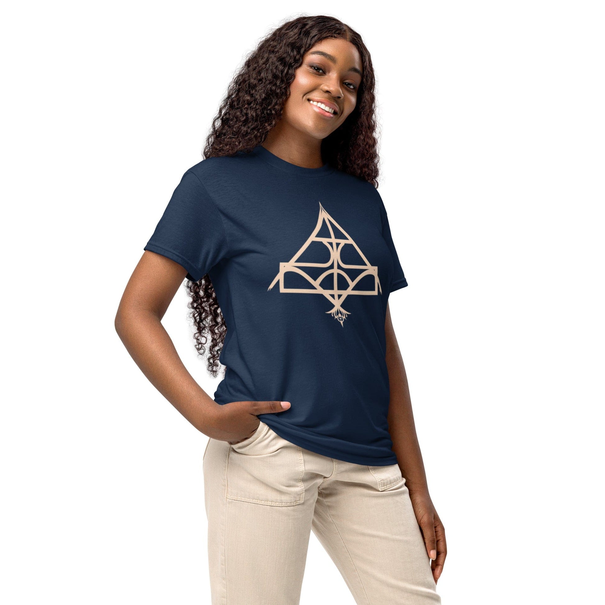 Sacred Geometry Streetwear T-Shirt – Abstract Symbolic Design | ccanvas - Unisex Graphic T-Shirt | Ccanvas