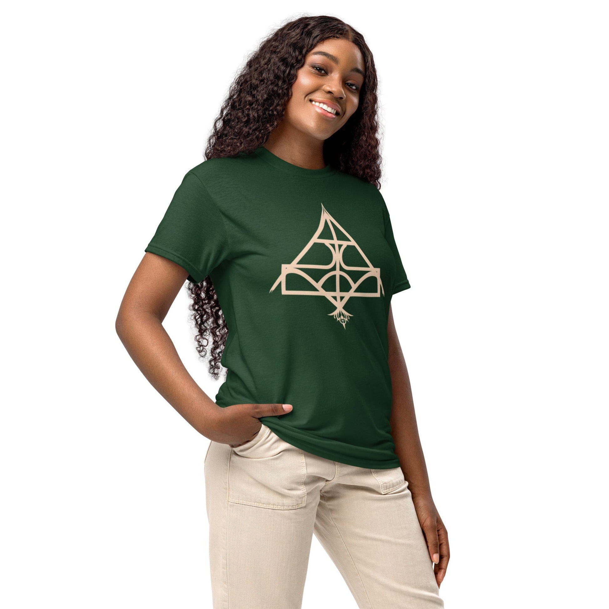 Sacred Geometry Streetwear T-Shirt – Abstract Symbolic Design | ccanvas - Unisex Graphic T-Shirt | Ccanvas
