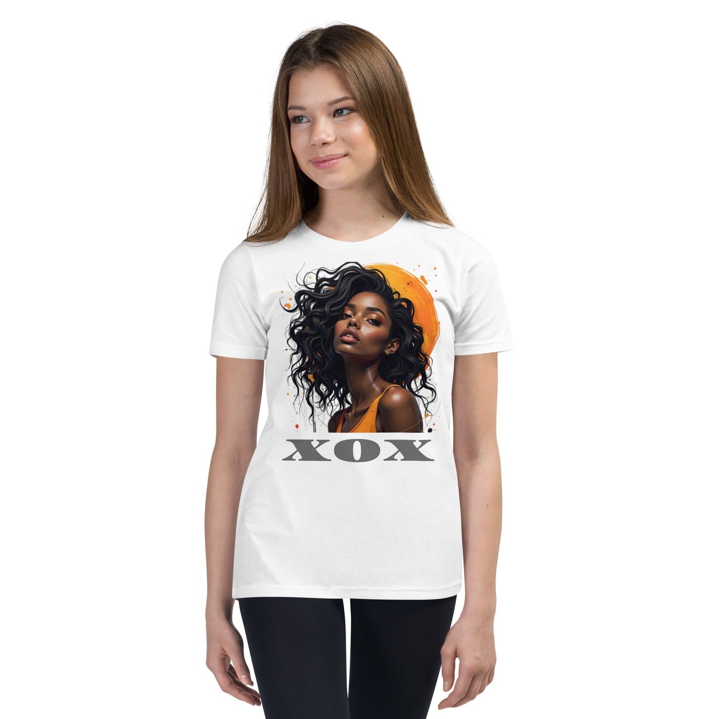 XOX Afro Queen T-Shirt – Bold Empowerment Tee with Melanin Art | ccanvas - Women’s T-Shirts | Ccanvas