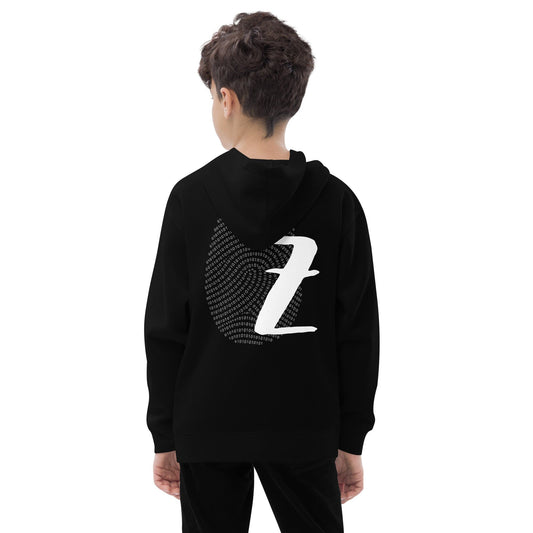 GEN Z Binary Thumbprint Hoodie – Techwear - Inspired Statement Backprint | ccanvas - Hoodies & Sweatshirts | Ccanvas