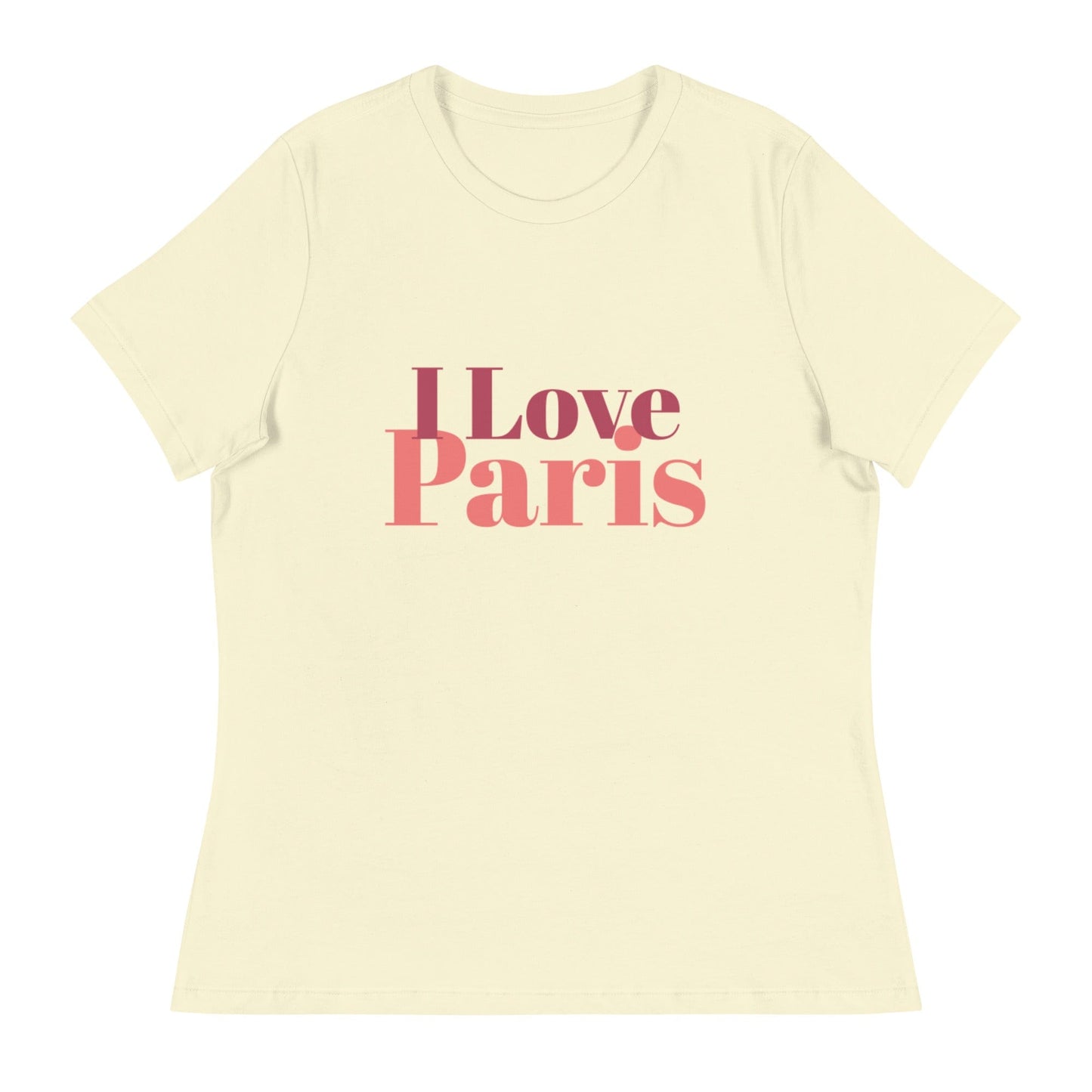 I Love Paris – Chic Travel - Inspired Women’s T-Shirt | ccanvas - Women's T-Shirts | Ccanvas