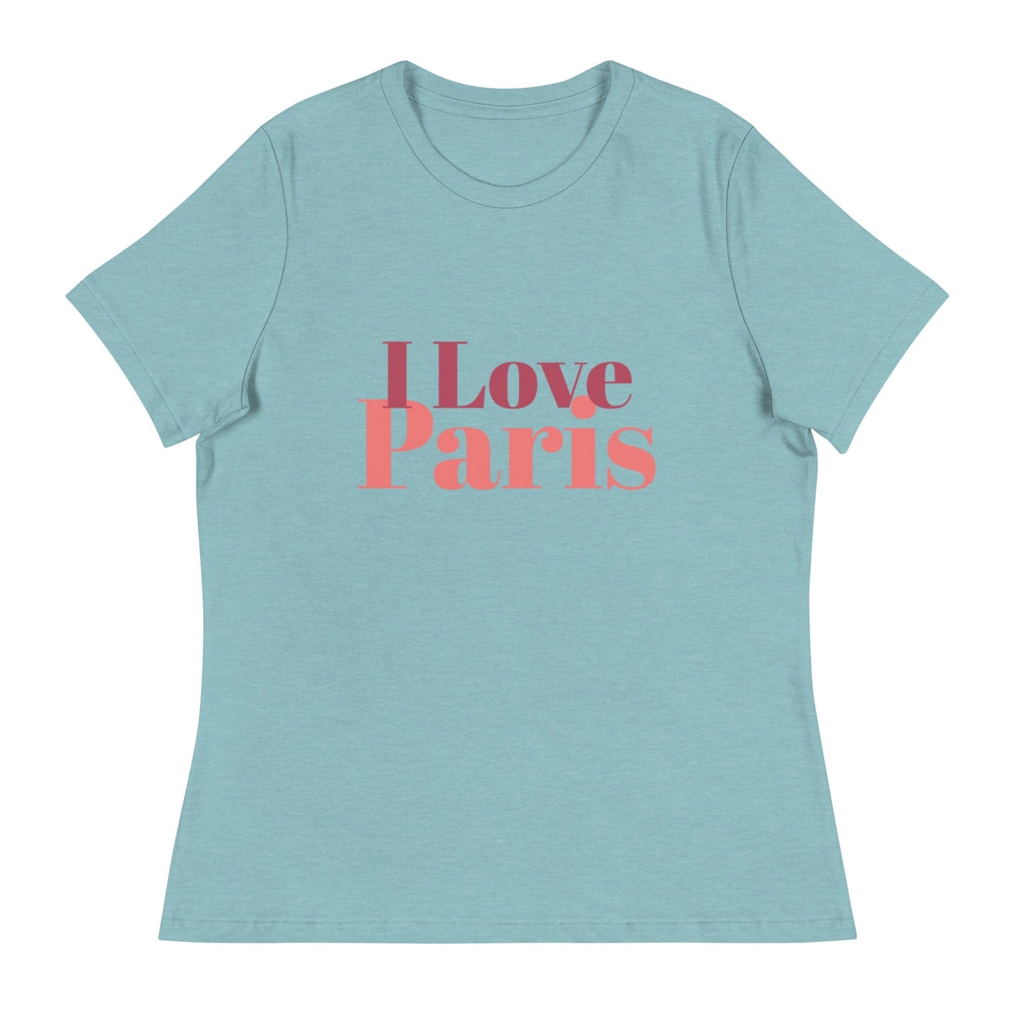 I Love Paris – Chic Travel - Inspired Women’s T-Shirt | ccanvas - Women's T-Shirts | Ccanvas