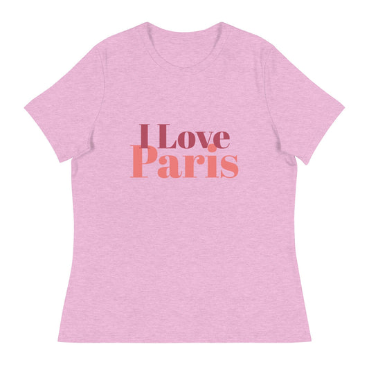 I Love Paris – Chic Travel - Inspired Women’s T-Shirt | ccanvas - Women's T-Shirts | Ccanvas