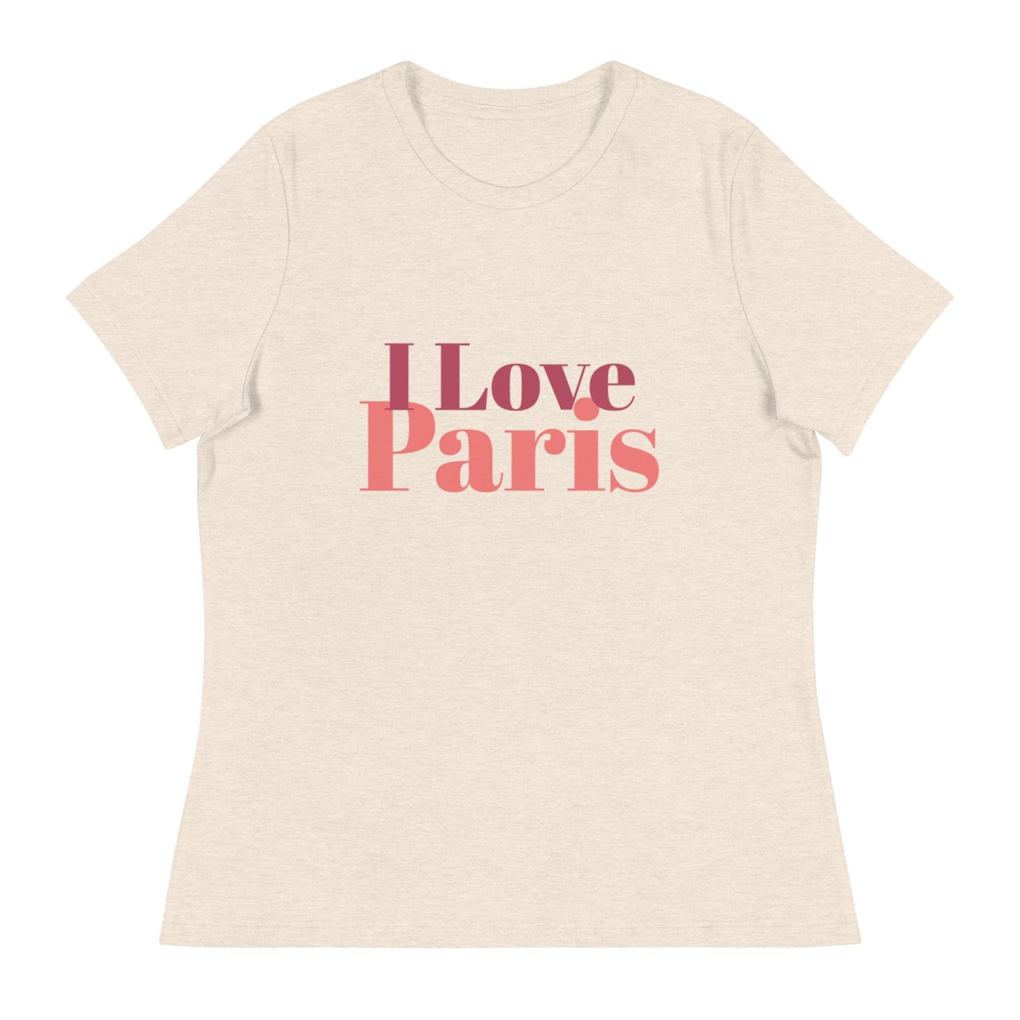 I Love Paris – Chic Travel - Inspired Women’s T-Shirt | ccanvas - Women's T-Shirts | Ccanvas