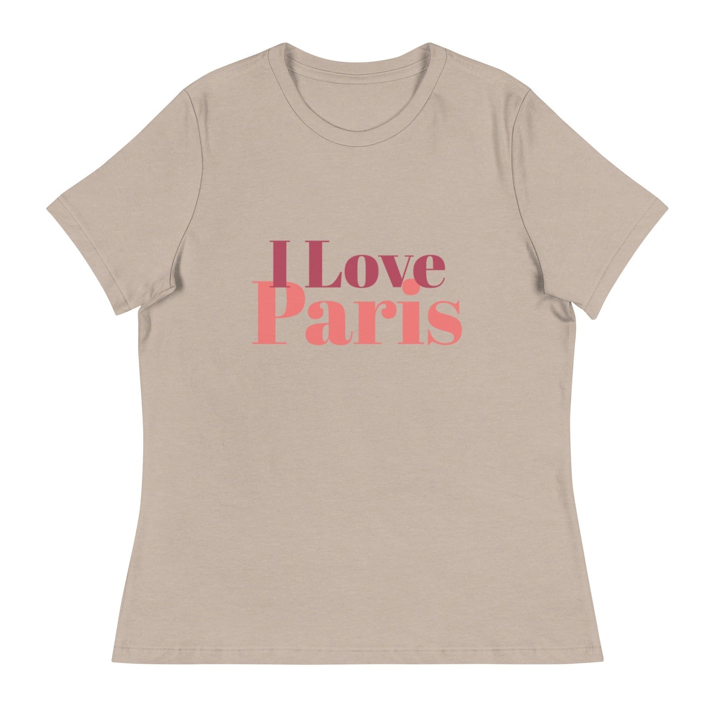 I Love Paris – Chic Travel - Inspired Women’s T-Shirt | ccanvas - Women's T-Shirts | Ccanvas