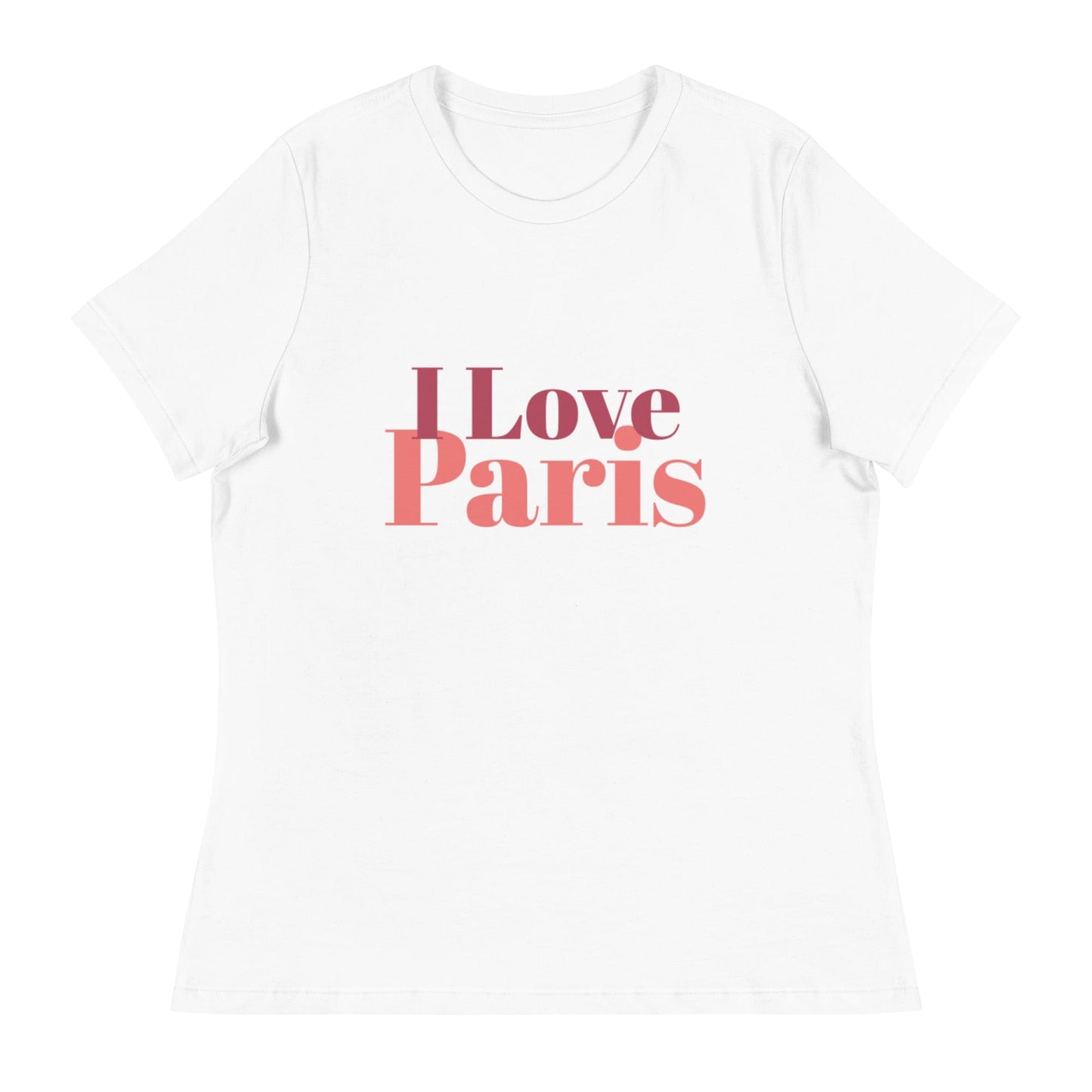I Love Paris – Chic Travel - Inspired Women’s T-Shirt | ccanvas - Women's T-Shirts | Ccanvas