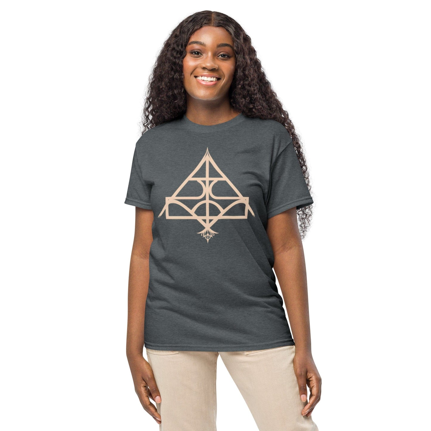 Sacred Geometry Streetwear T-Shirt – Abstract Symbolic Design | ccanvas - Unisex Graphic T-Shirt | Ccanvas