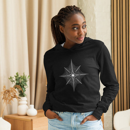 Celestial Energy Hoodie - Sacred Geometry Cosmic Sweatshirt | ccanvas - Hoodie | Ccanvas