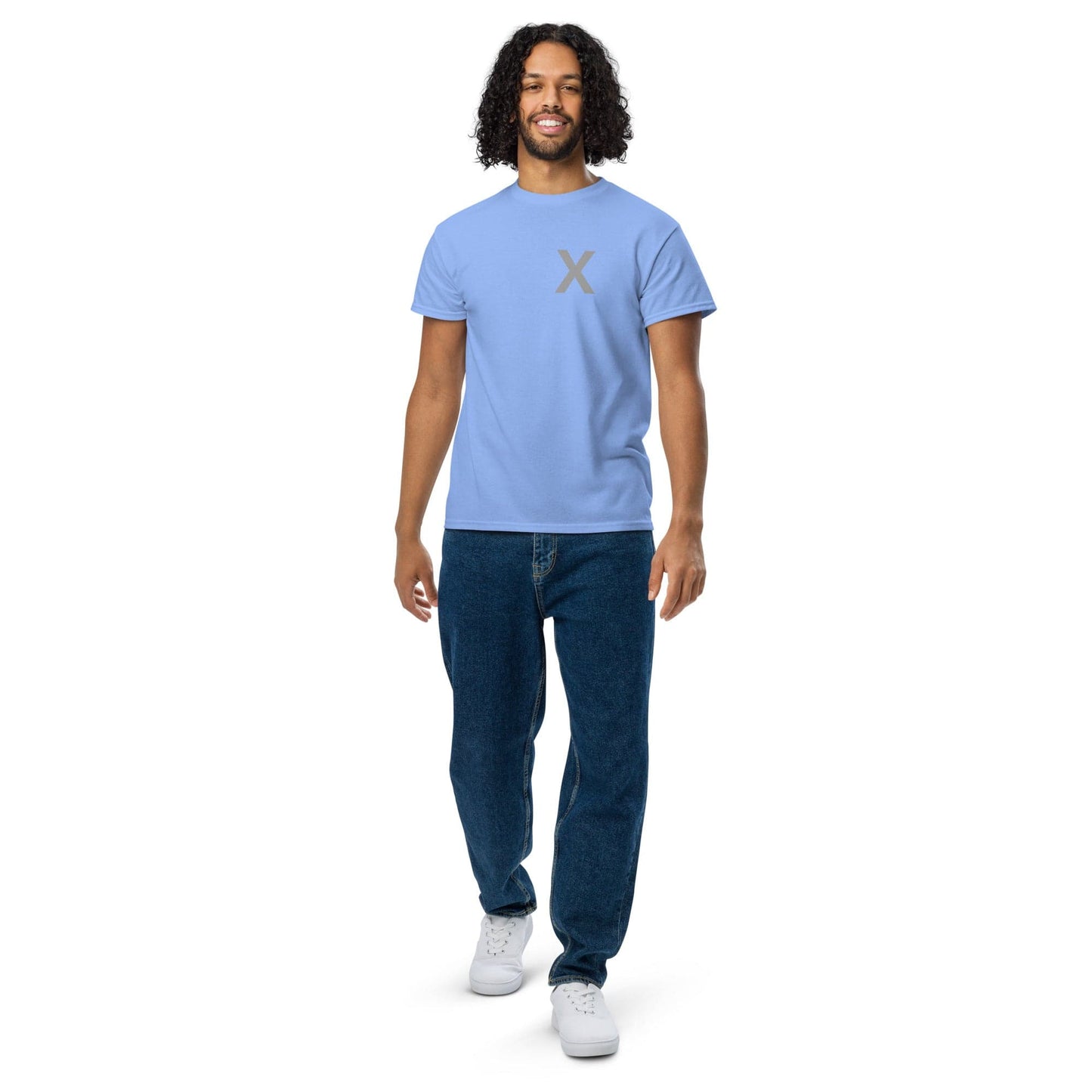 Minimalist “X” T-Shirt – Bold Statement Streetwear | ccanvas - Men’s T-Shirt | Ccanvas