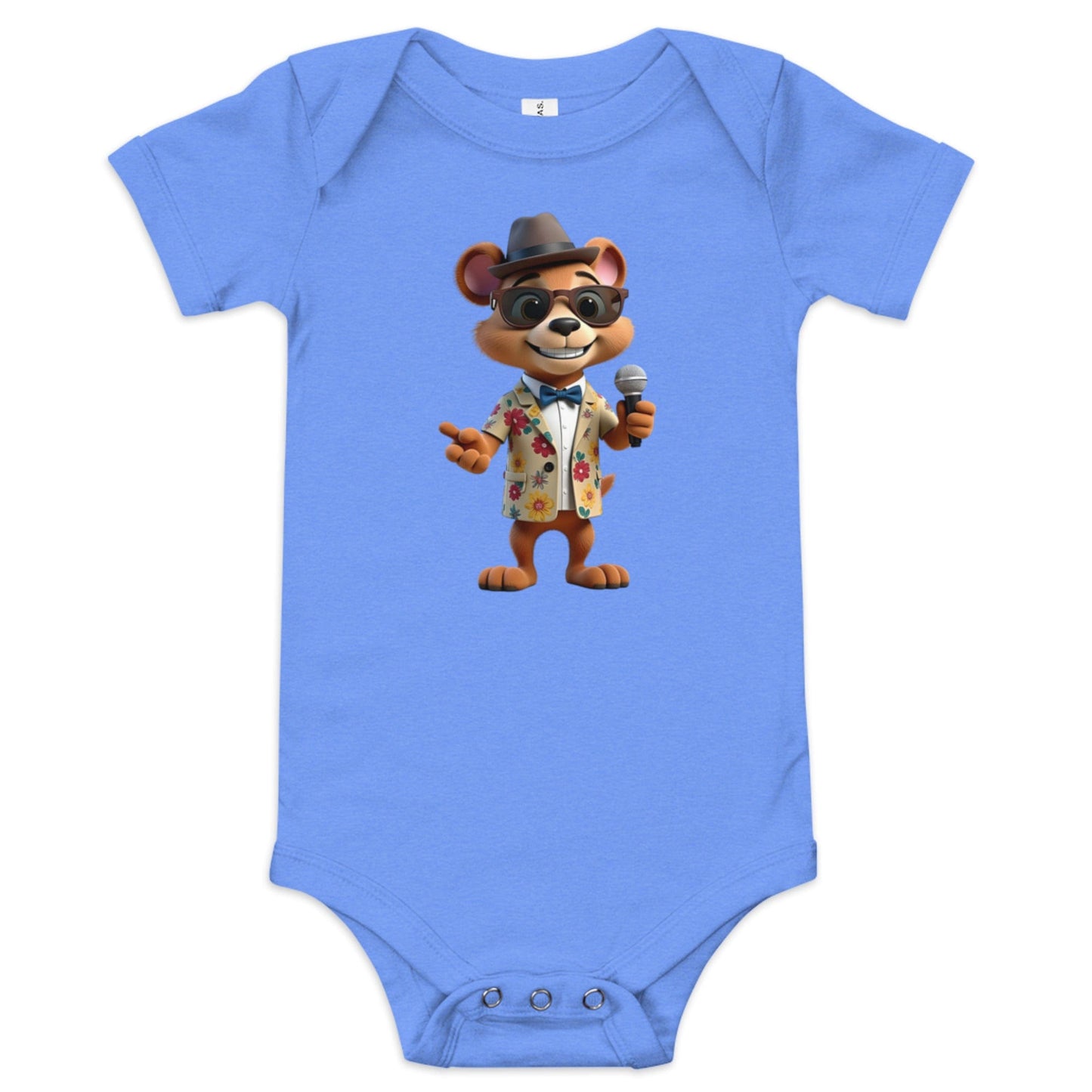 Cool Bear Baby Onesie with Funny Cartoon Swag Design | ccanvas - Baby Onesies | Ccanvas