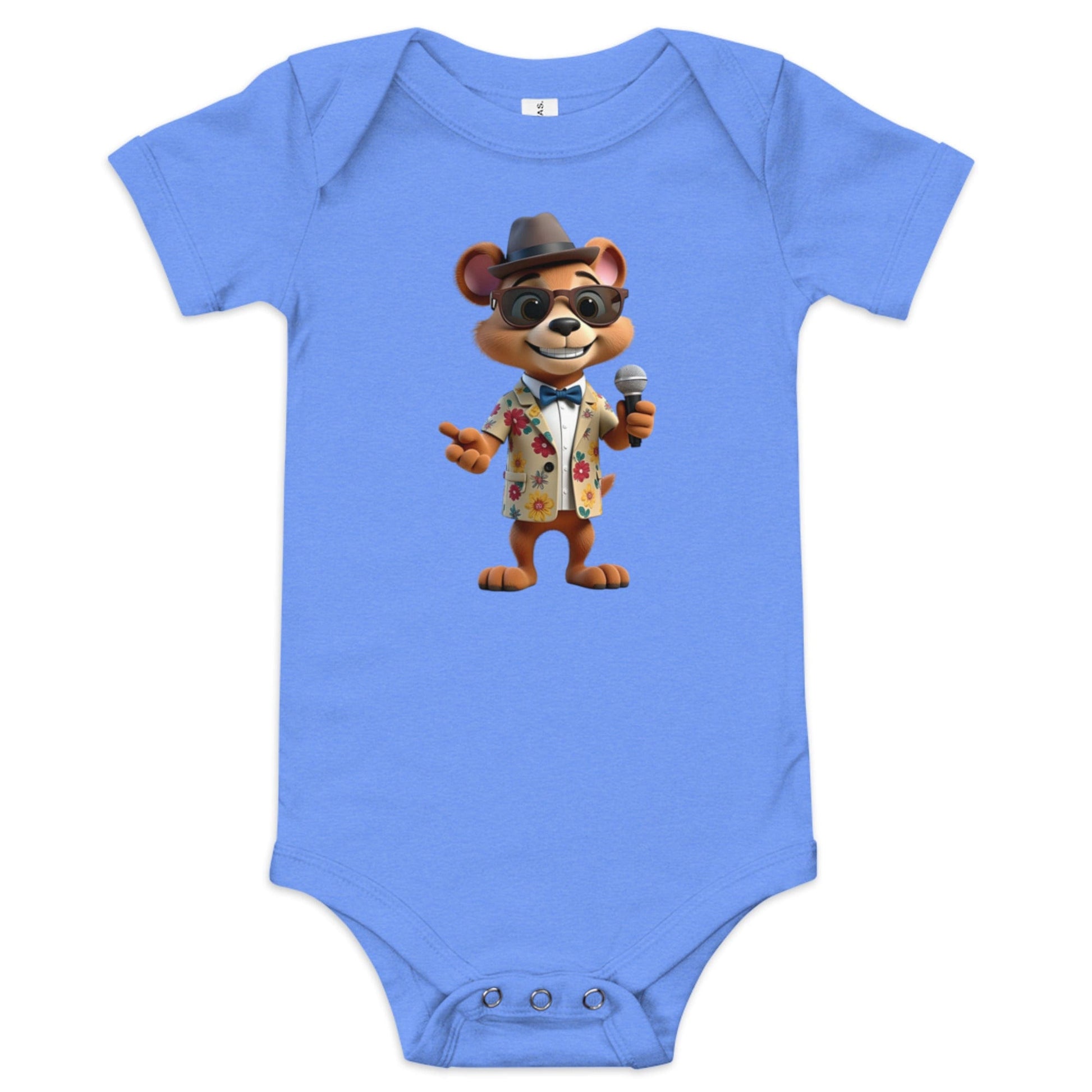 Cool Bear Baby Onesie with Funny Cartoon Swag Design | ccanvas - Baby Onesies | Ccanvas