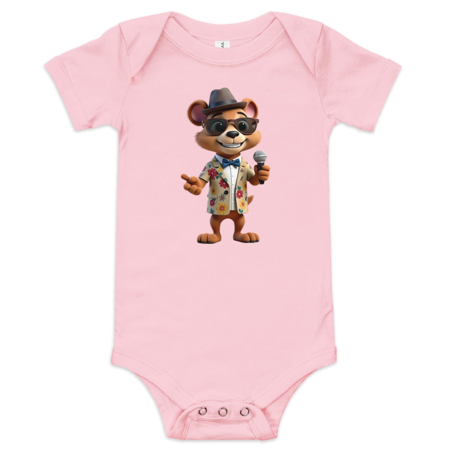 Cool Bear Baby Onesie with Funny Cartoon Swag Design | ccanvas - Baby Onesies | Ccanvas