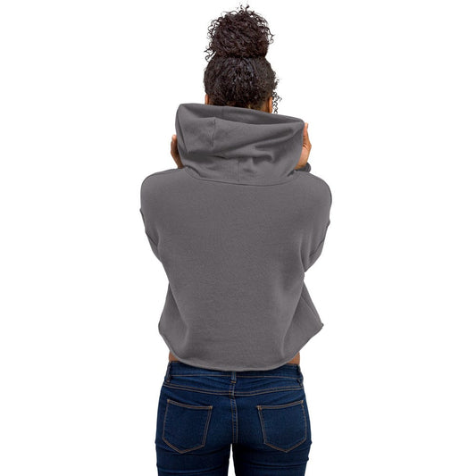 Cropped NY Oversized Logo Hoodie | ccanvas - Cropped Hoodie | Ccanvas