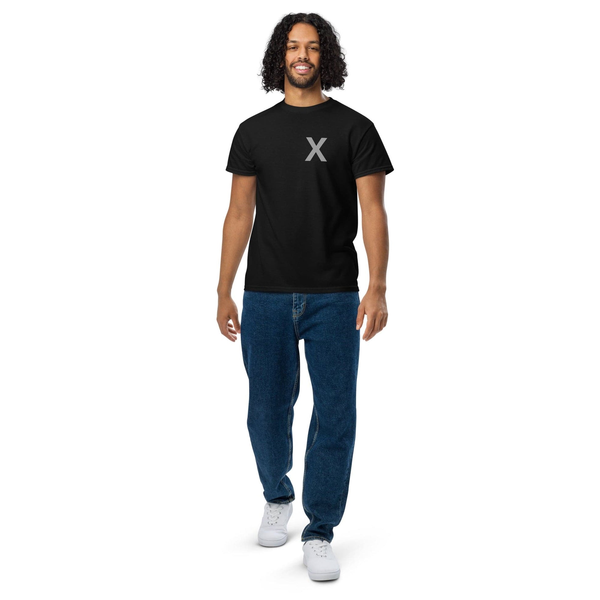 Minimalist “X” T-Shirt – Bold Statement Streetwear | ccanvas - Men’s T-Shirt | Ccanvas