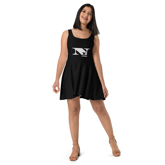 Elegant Black Skater Dress | ccanvas - Dress | Ccanvas