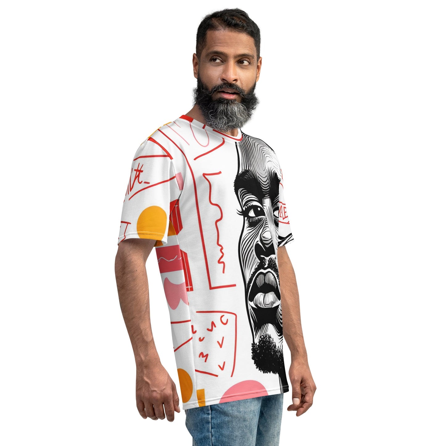 Abstract Expression Tee – Unisex Organic Cotton Streetwear | ccanvas - T-Shirt | Ccanvas