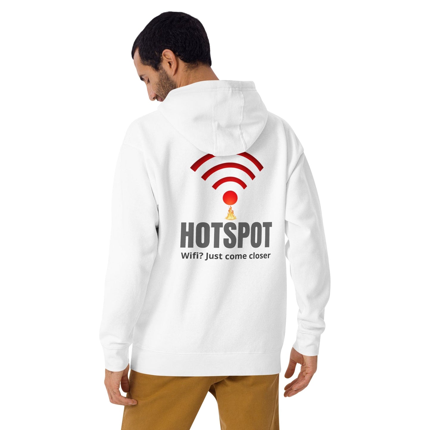 Hotspot Wifi Hoodie – Funny Graphic Techwear for Men & Women | ccanvas - Hoodies (Unisex) | Ccanvas