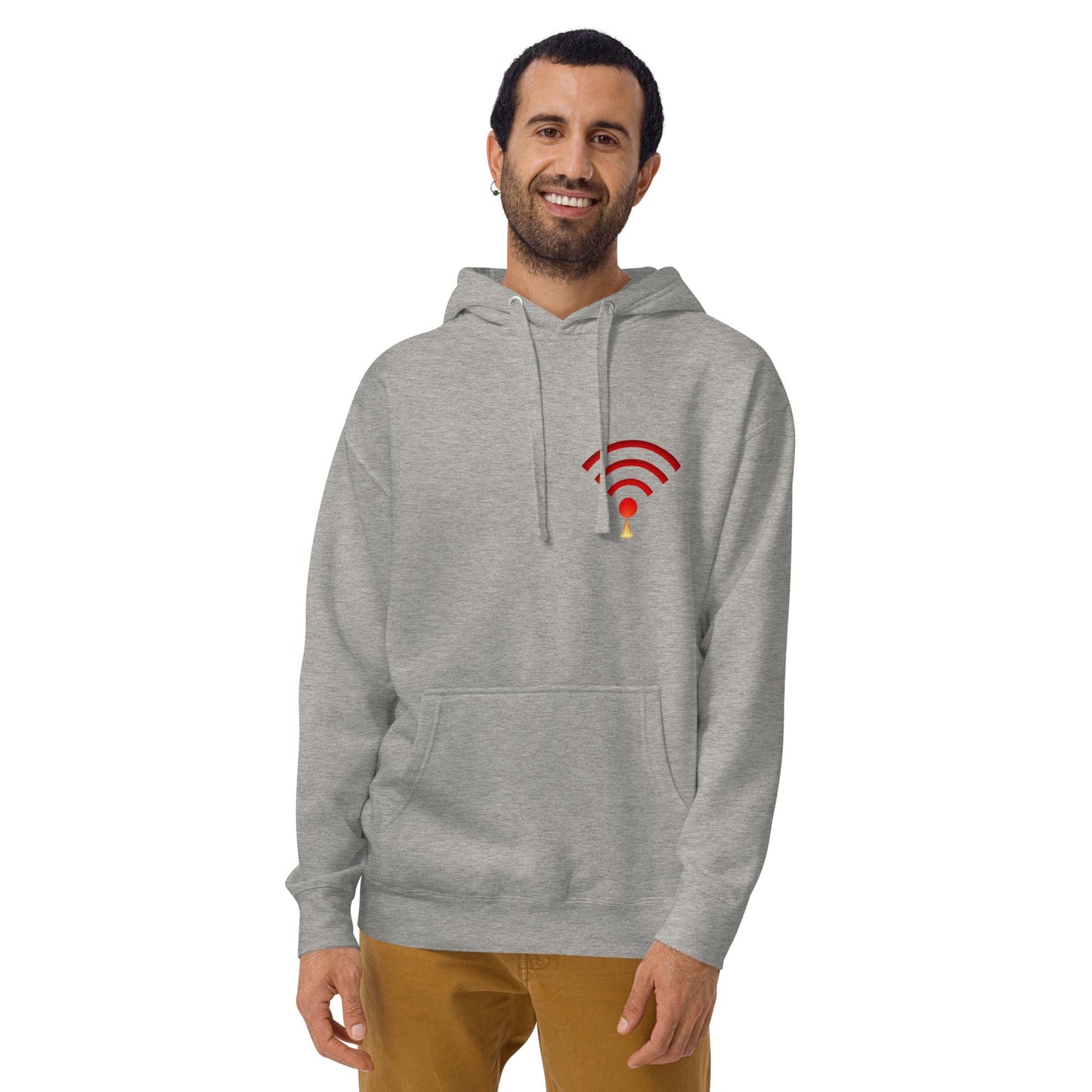 Hotspot Wifi Hoodie – Funny Graphic Techwear for Men & Women | ccanvas - Hoodies (Unisex) | Ccanvas