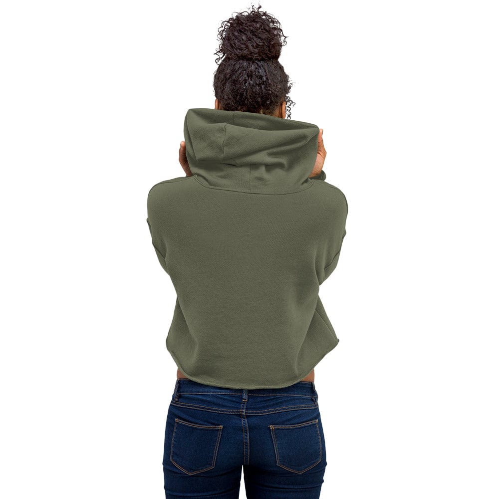 Geometric Star Hexa Cropped Hoodie | ccanvas - Cropped Hoodie | Ccanvas