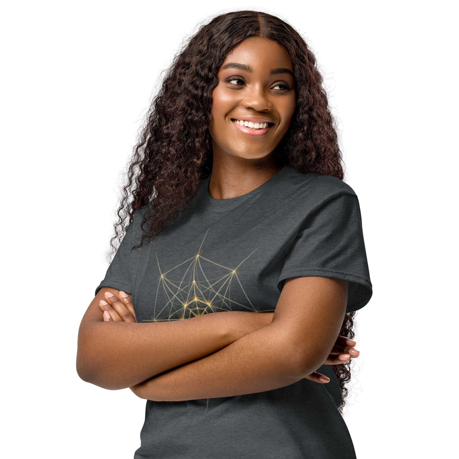 Sacred Geometry T-Shirt – Spiritual Golden Ratio Tee | ccanvas - Unisex Graphic T-Shirt | Ccanvas