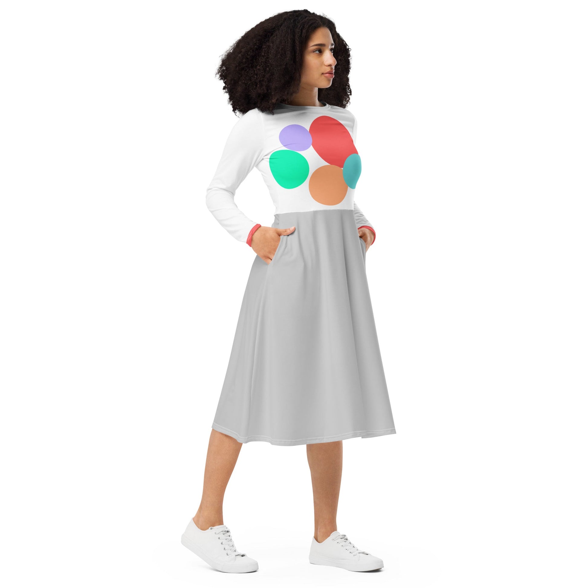 Minimalist Artistic Statement Dress | ccanvas - Dress | Ccanvas