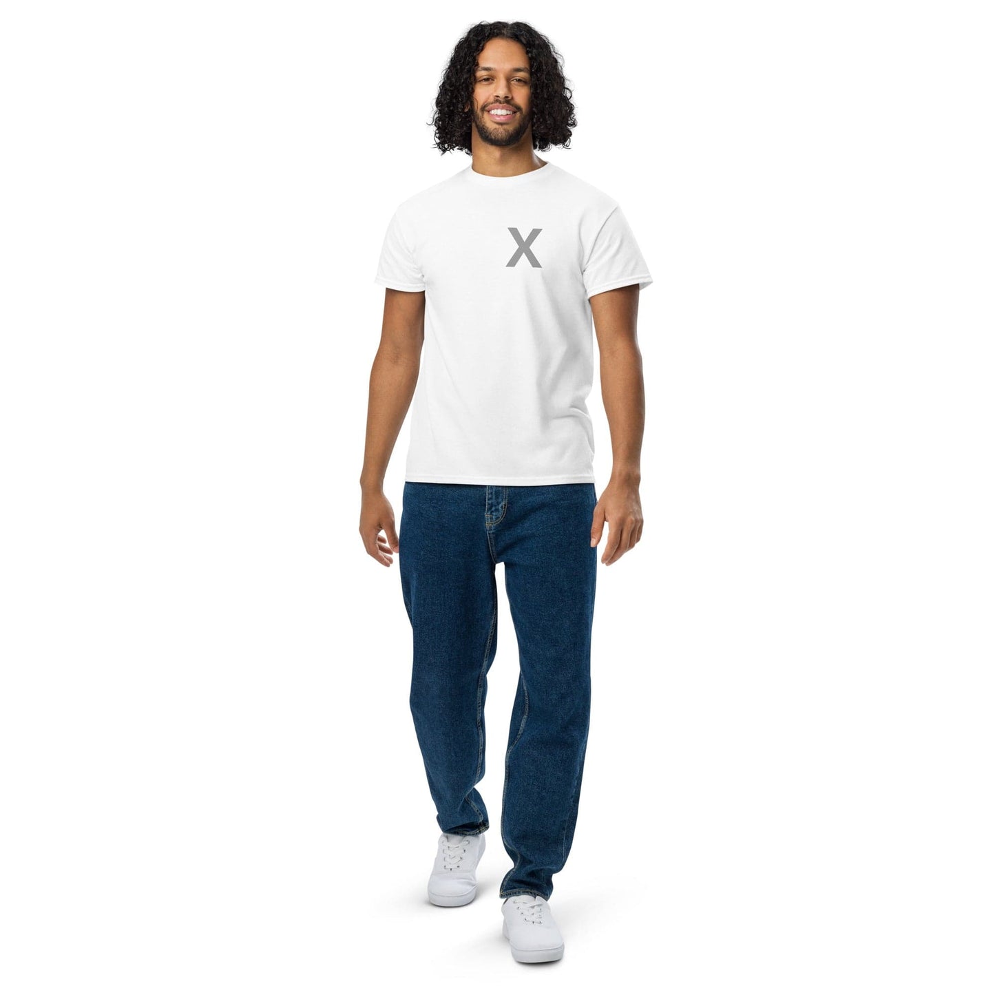 Minimalist “X” T-Shirt – Bold Statement Streetwear | ccanvas - Men’s T-Shirt | Ccanvas