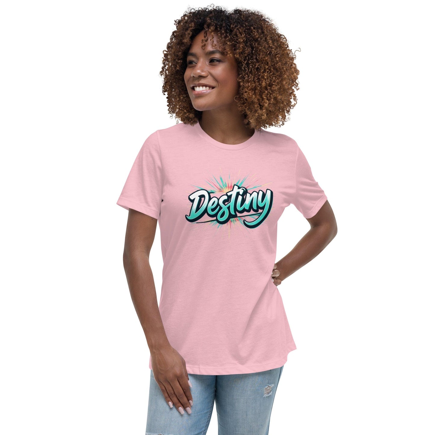 Destiny Inspirational Graphic T-Shirt for Women – Motivational Streetwear | ccanvas - T-Shirt | Ccanvas