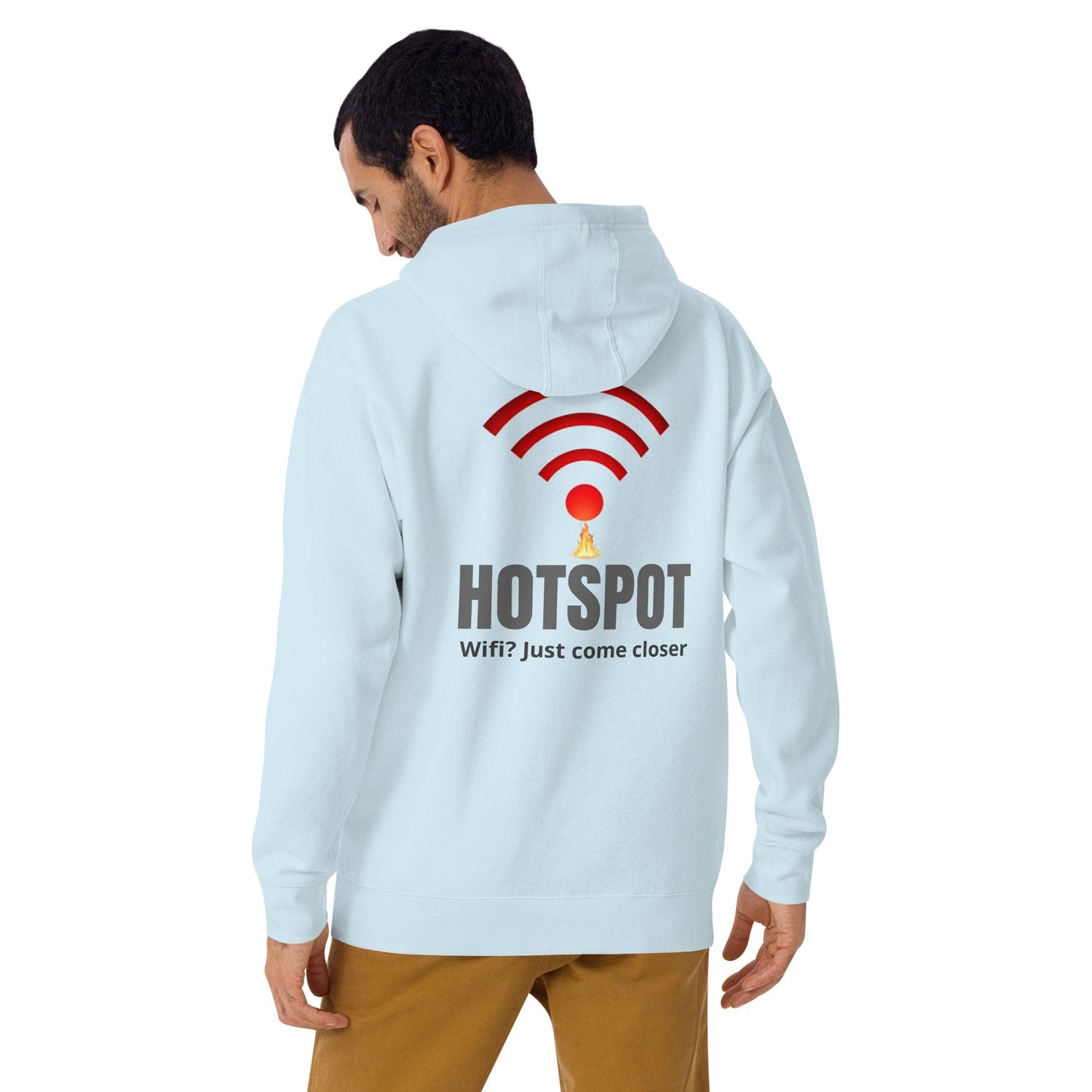 Hotspot Wifi Hoodie – Funny Graphic Techwear for Men & Women | ccanvas - Hoodies (Unisex) | Ccanvas