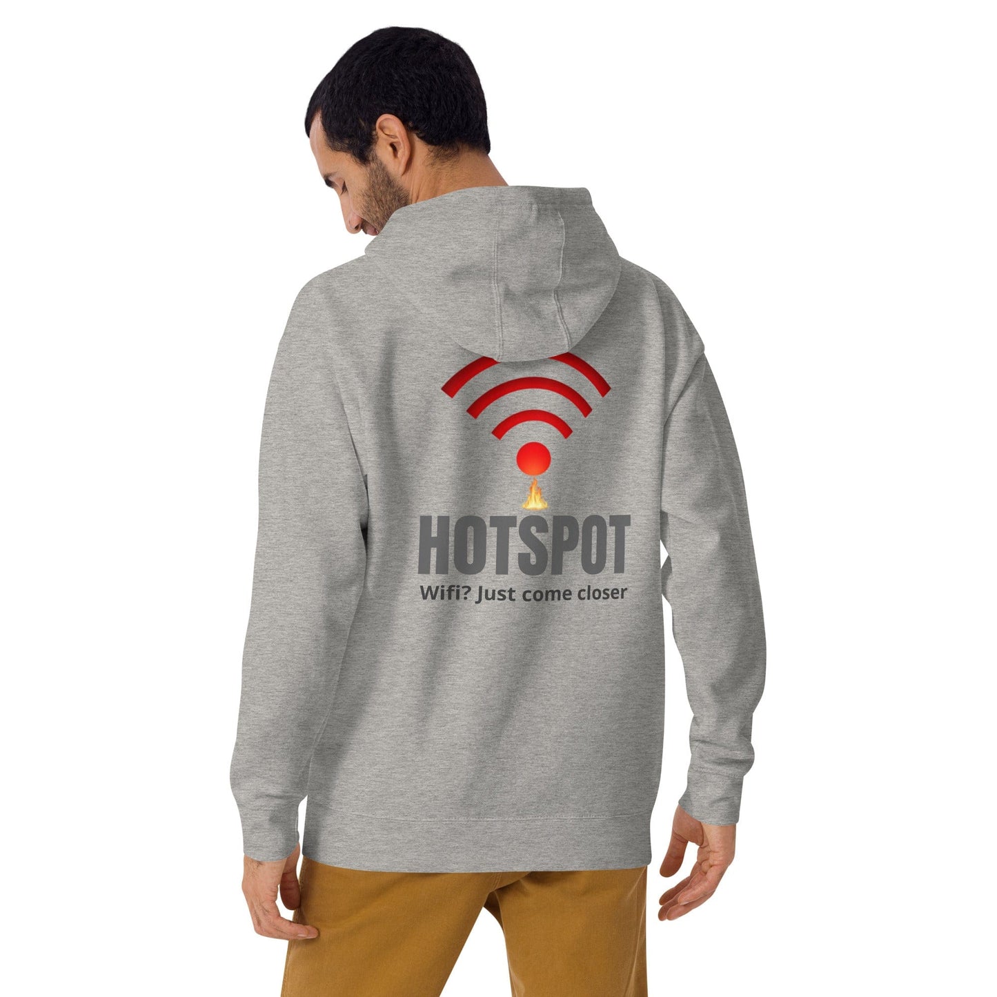 Hotspot Wifi Hoodie – Funny Graphic Techwear for Men & Women | ccanvas - Hoodies (Unisex) | Ccanvas