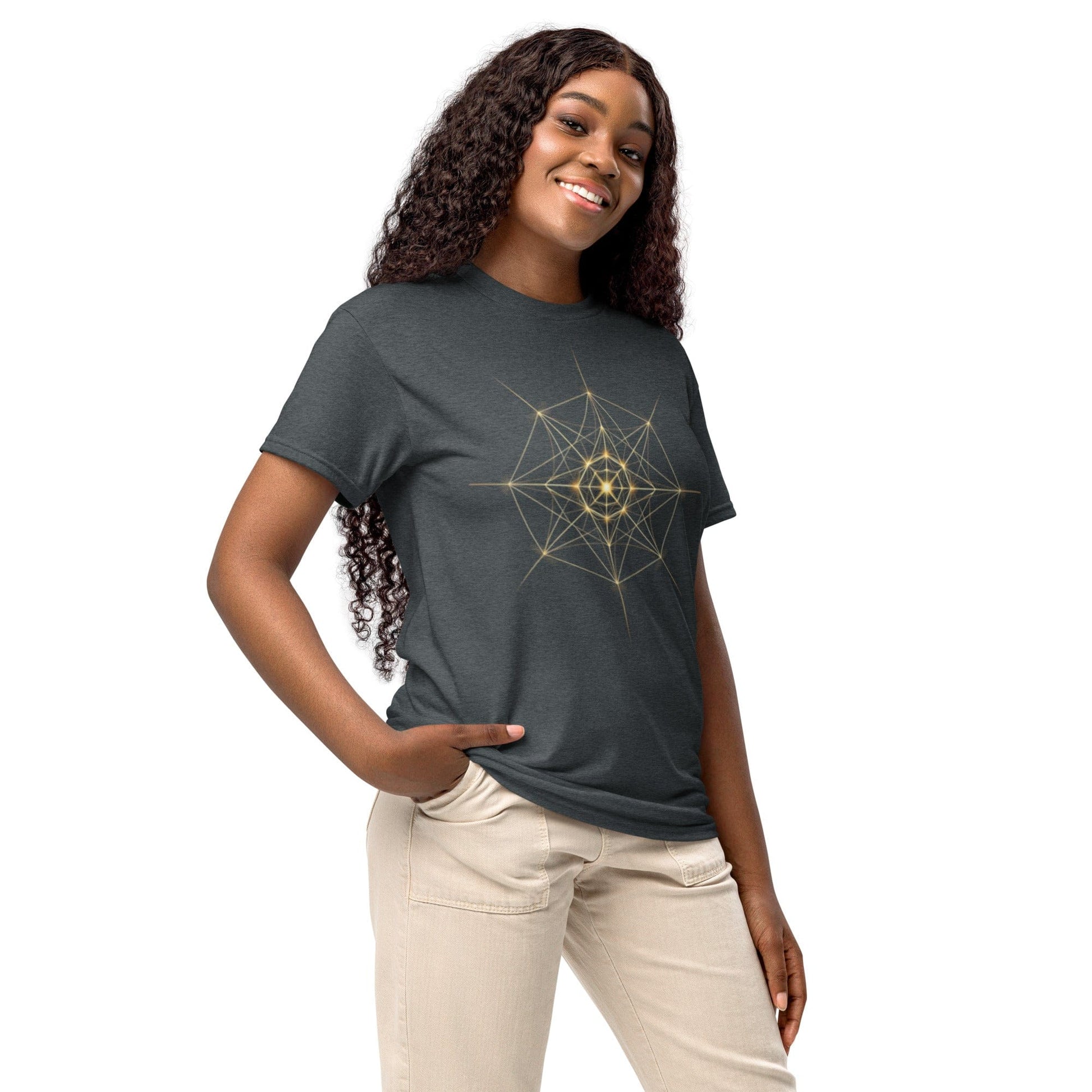 Sacred Geometry T-Shirt – Spiritual Golden Ratio Tee | ccanvas - Unisex Graphic T-Shirt | Ccanvas