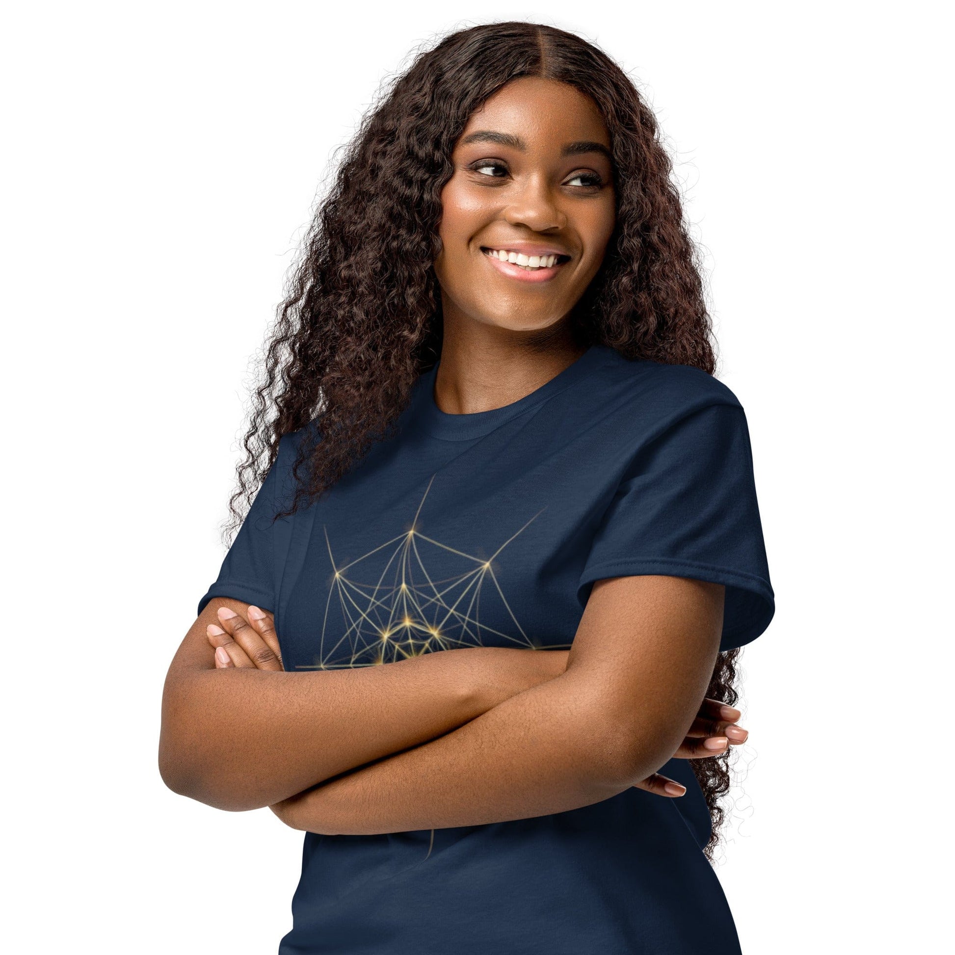 Sacred Geometry T-Shirt – Spiritual Golden Ratio Tee | ccanvas - Unisex Graphic T-Shirt | Ccanvas