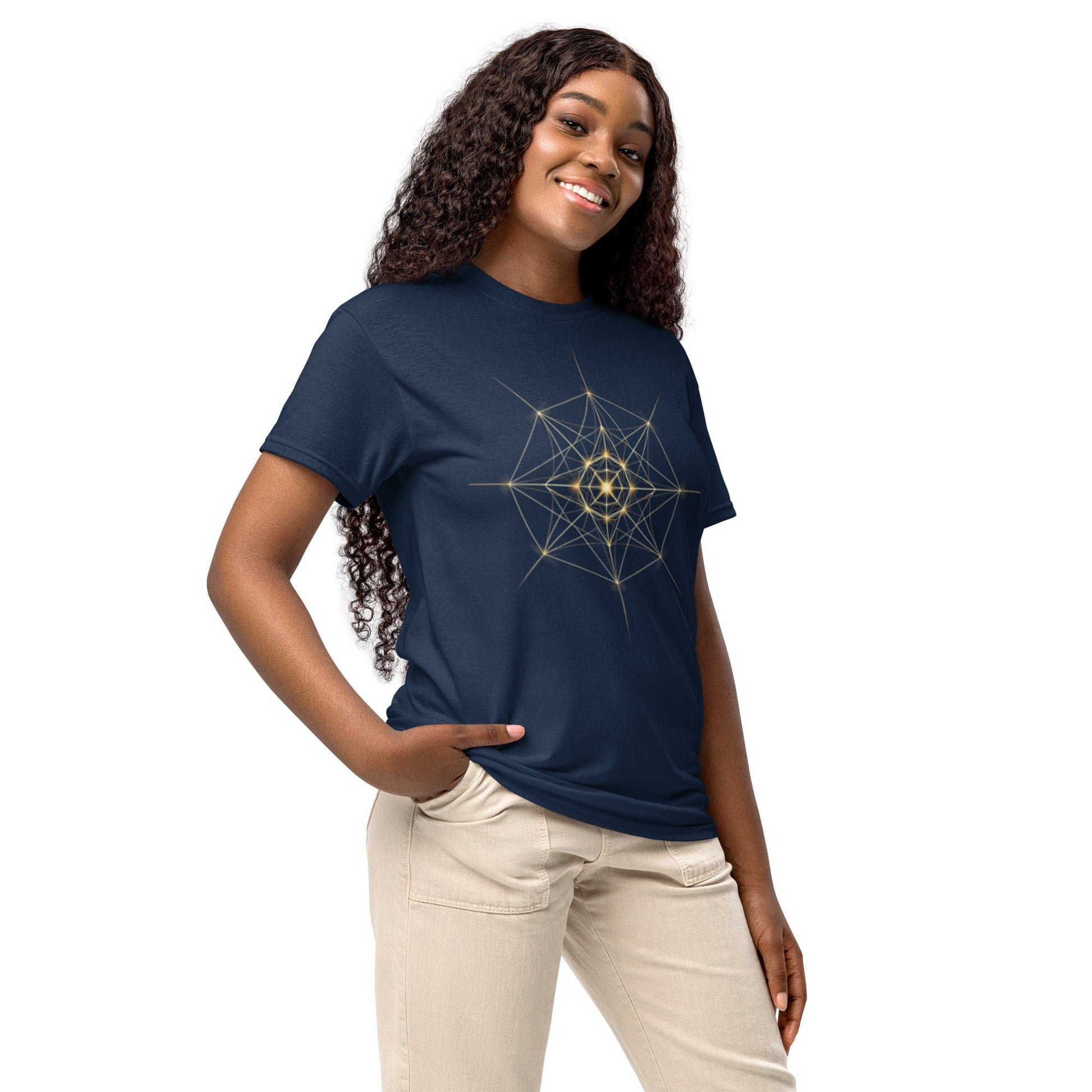 Sacred Geometry T-Shirt – Spiritual Golden Ratio Tee | ccanvas - Unisex Graphic T-Shirt | Ccanvas