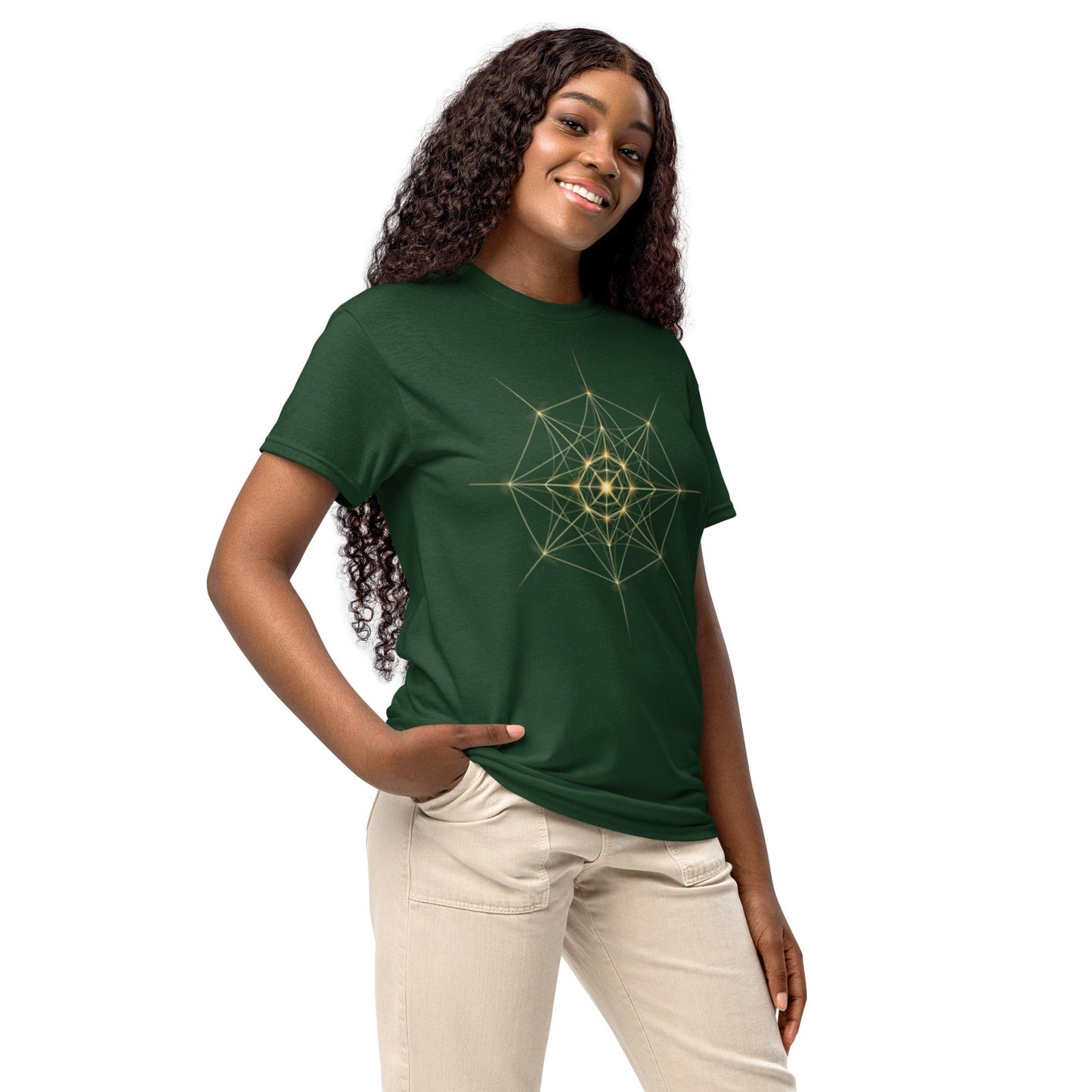 Sacred Geometry T-Shirt – Spiritual Golden Ratio Tee | ccanvas - Unisex Graphic T-Shirt | Ccanvas