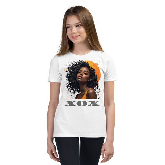 XOX Afro Queen T-Shirt – Bold Empowerment Tee with Melanin Art | ccanvas - Women’s T-Shirts | Ccanvas