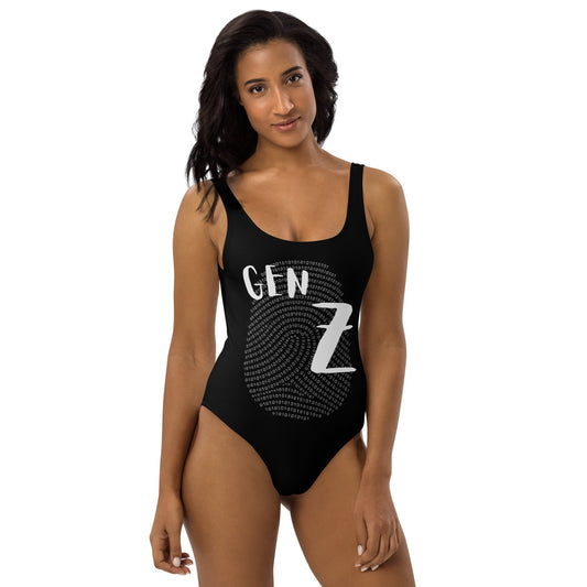 Black Trendy One - Piece Swimsuit for Women | ccanvas - Swimsuit | Ccanvas