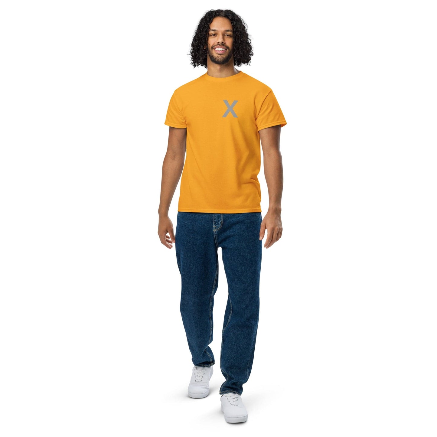 Minimalist “X” T-Shirt – Bold Statement Streetwear | ccanvas - Men’s T-Shirt | Ccanvas